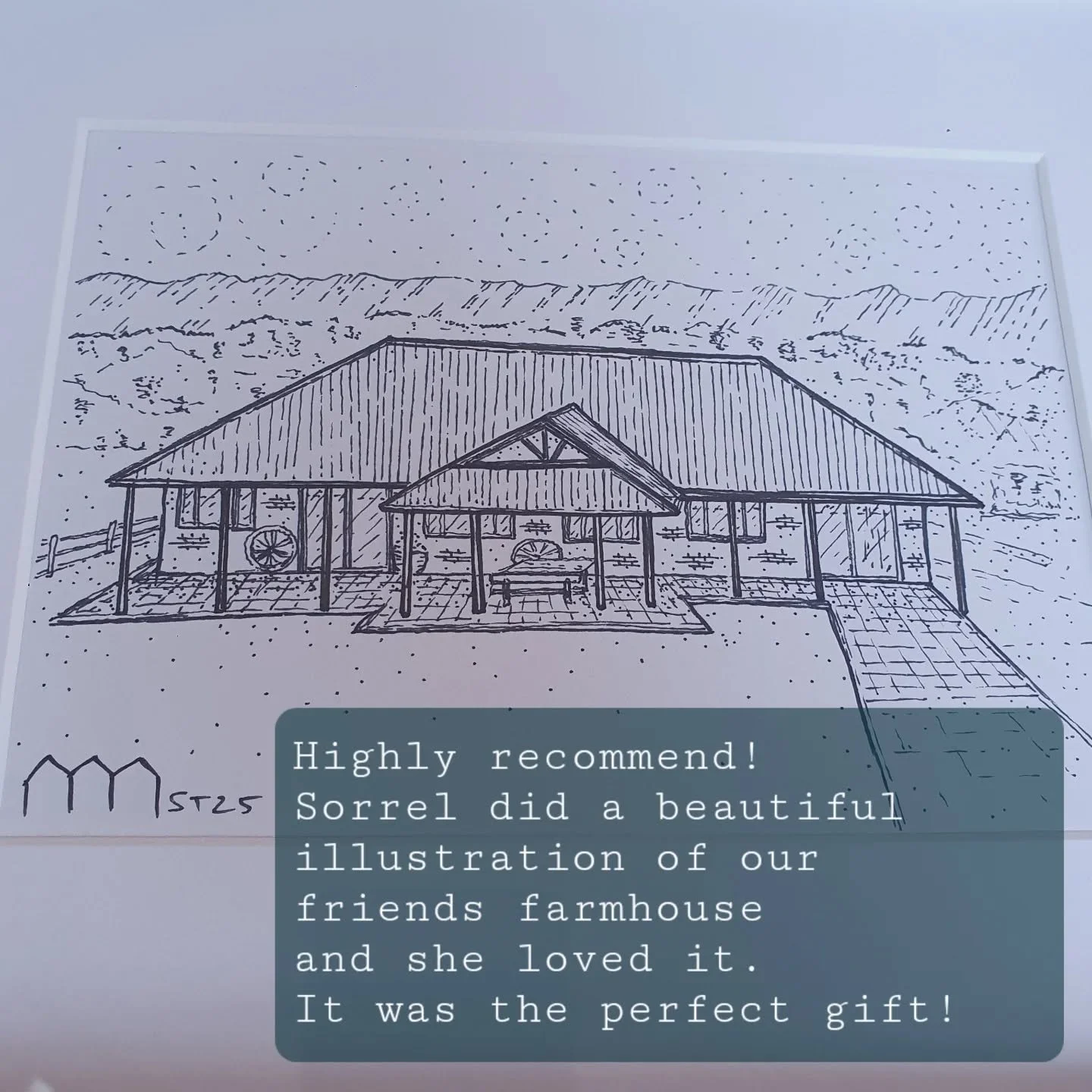 🏡 🎁  Who are you gifting an original home illustration to this Christmas? 🎄 ✨️ 

⚡️Head to my website picketfenceillustrations.com 
Or DM me @picket_fence_illustrations 🙌💖

Love from Sorrel xx