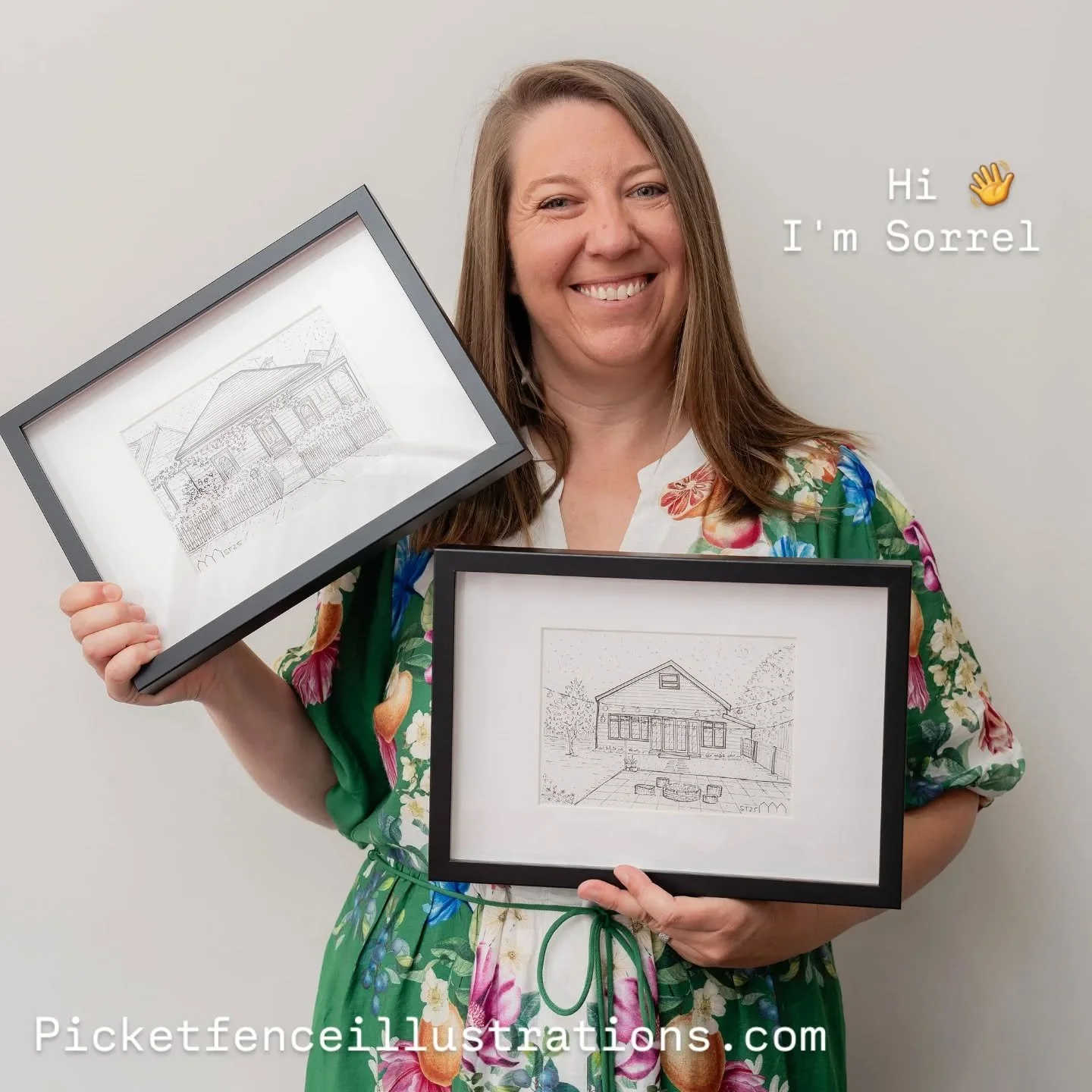 ✨️ It's been a ride @picket_fence_illustrations
I'm so glad you are here 💓 

~~~~
Hi, I'm Sorrel 👋 
I'm a free-hand illustration Artist 🎨 
🖊 I draw special places for special people 💖 
🏡 I started my business picketfenceillustrations.com 
In 20