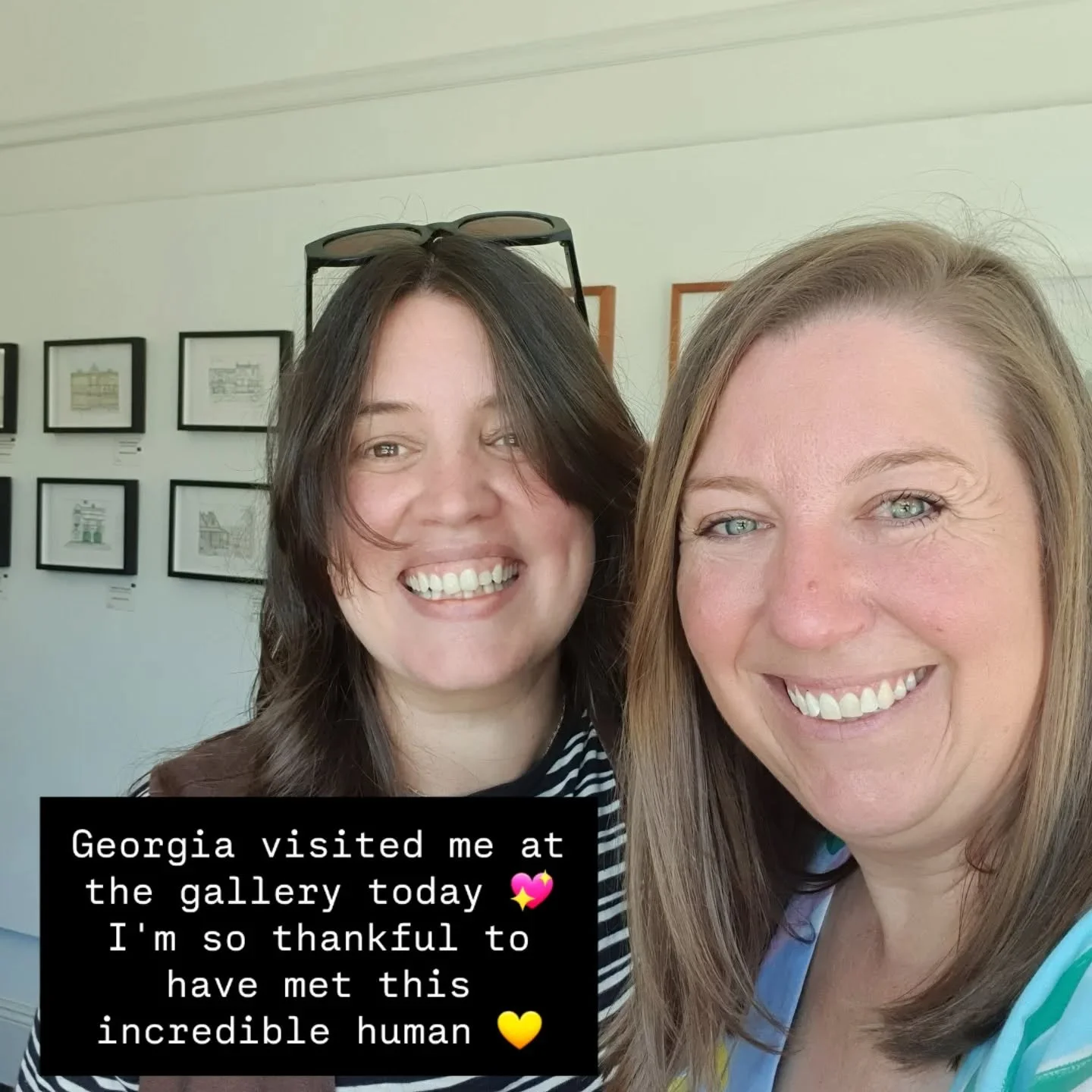 Thanks for visiting our exhibition 😀 🥳🎨✨️

🥳 What a week!!

I feel incredibly proud... &amp; incredibly exhausted ✨️💖

BIG Thanks to @lucydujmovich @quokkascorner 
I loved working with you bringing this exhibition to life

Thanks to @georgiadraw