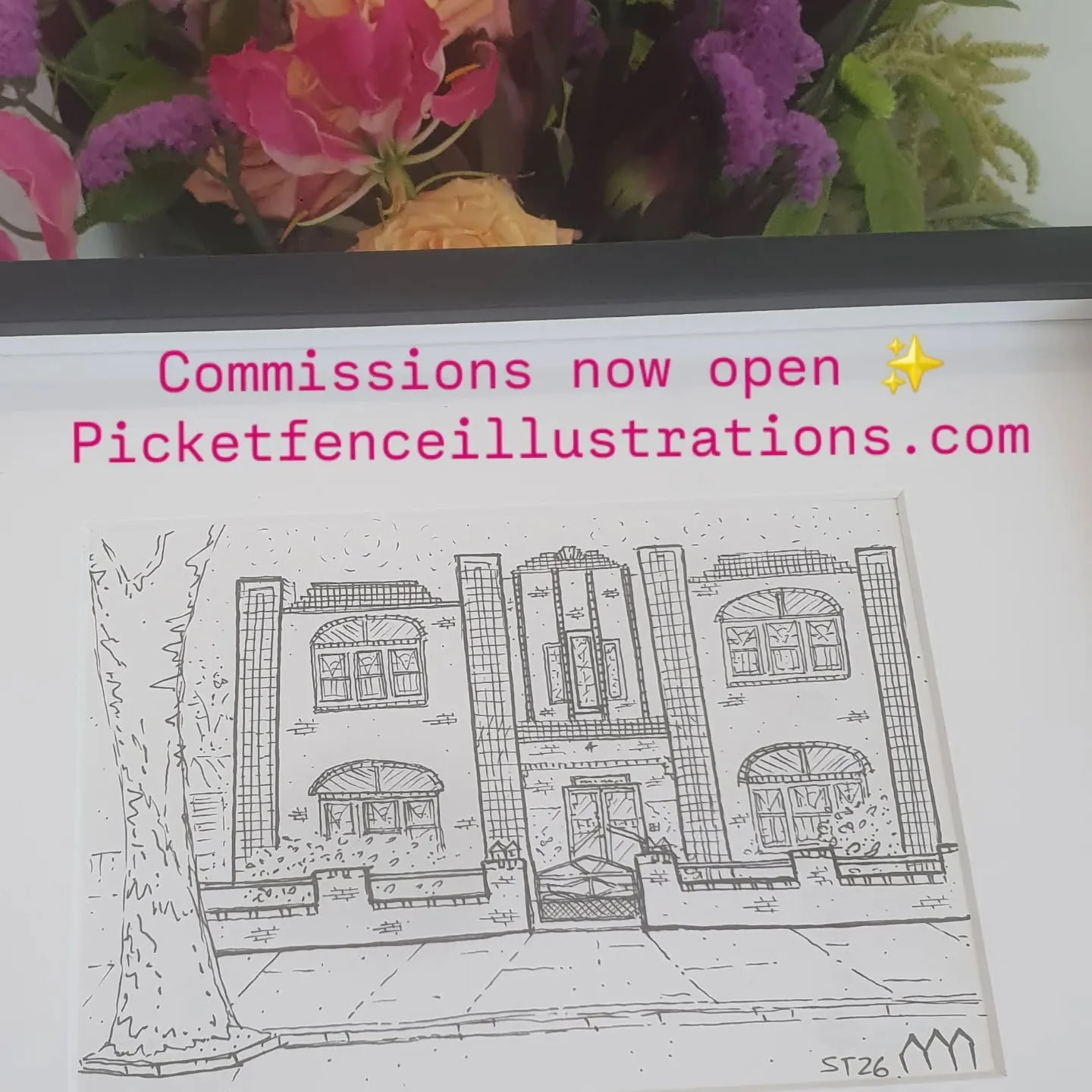 Hand drawn illustrations 🖊 🏡 
Special places for special people ✨️ 💕 
@picket_fence_illustrations

For original hand drawn illustrations
🌐 WEB: picketfenceillustrations.com 
📧 EMAIL: picketfenceillustrations@gmail.com
💌 DM: @picket_fence_illust