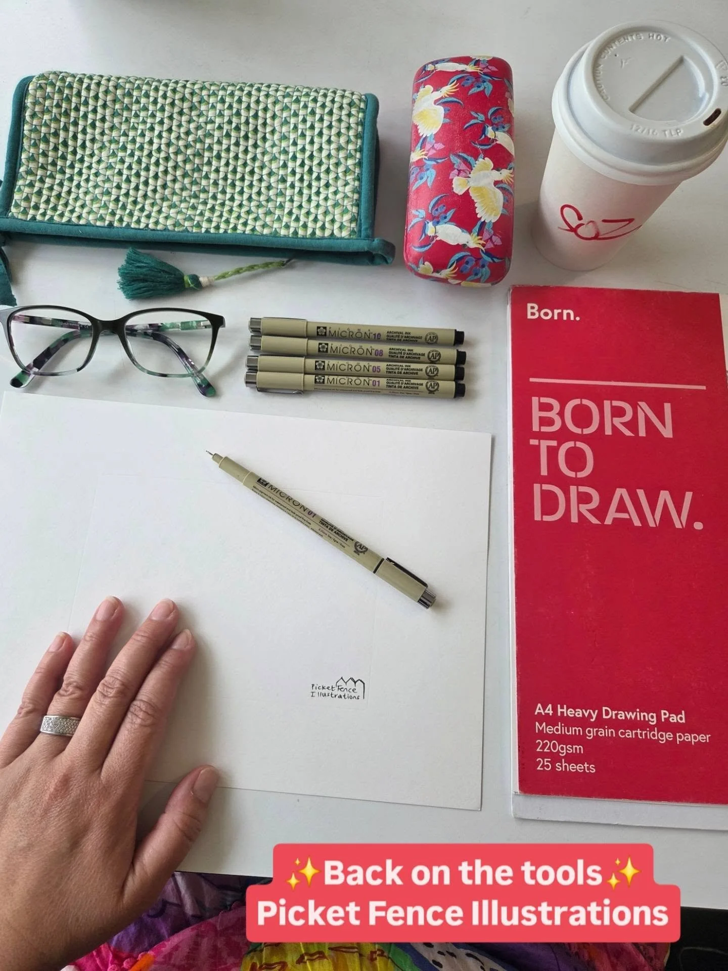 ✍️ The tools of the trade ✨️
@picket_fence_illustrations 

👋 Hi, I'm Sorrel 👋 
I'm a Sydney-based freehand illustration artist ✍️
🏡 I draw special places for special people 💓
@picket_fence_illustrations

🇫🇷 I have just returned from FRANCE 🇫🇷