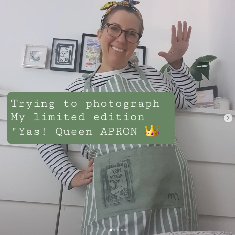Yas! Queen Apron