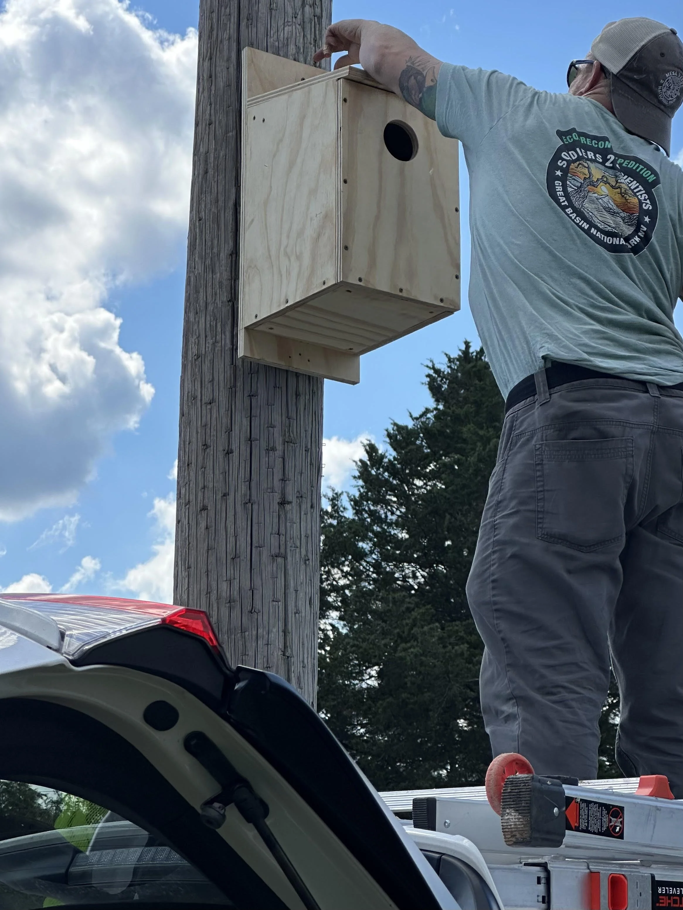 Mike installing Nestbox - Manassas.jpg