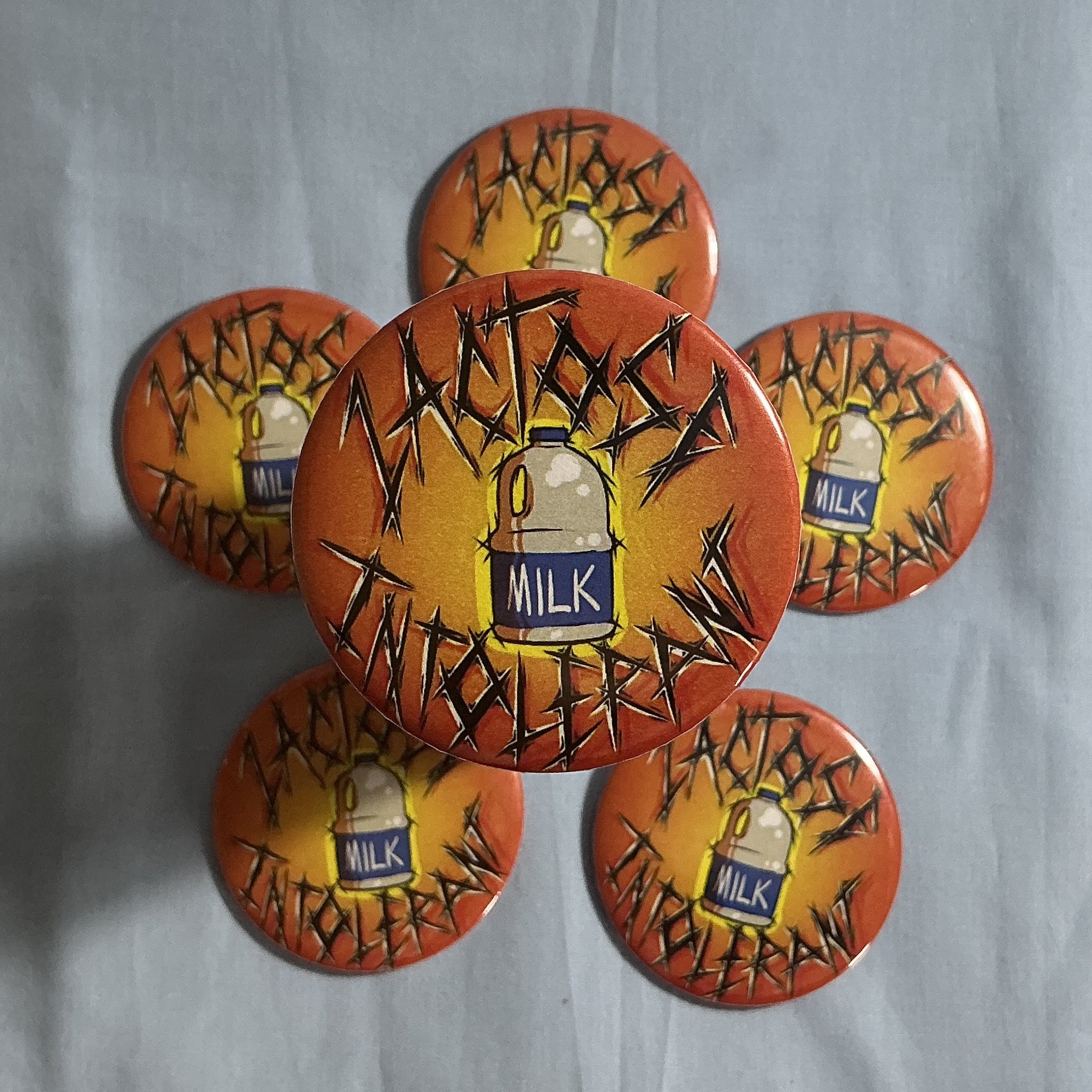 Lactose Intolerant Badge