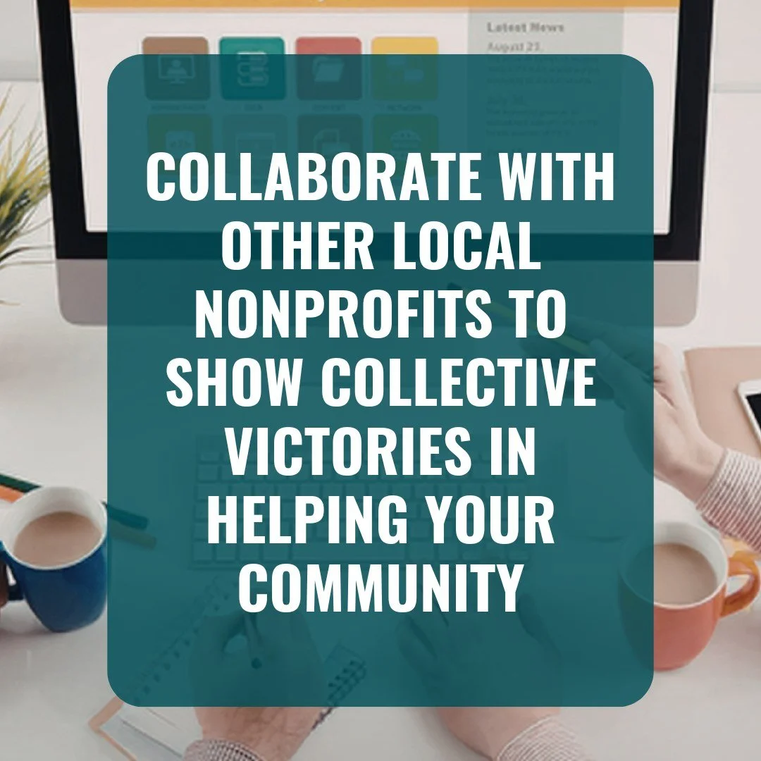 There&rsquo;s only so much one nonprofit can do. That even applies to the data that you&rsquo;re able to collect on the impact you&rsquo;re making in your community.

Today&rsquo;s Step Toward STAYbility is about working within your network to create