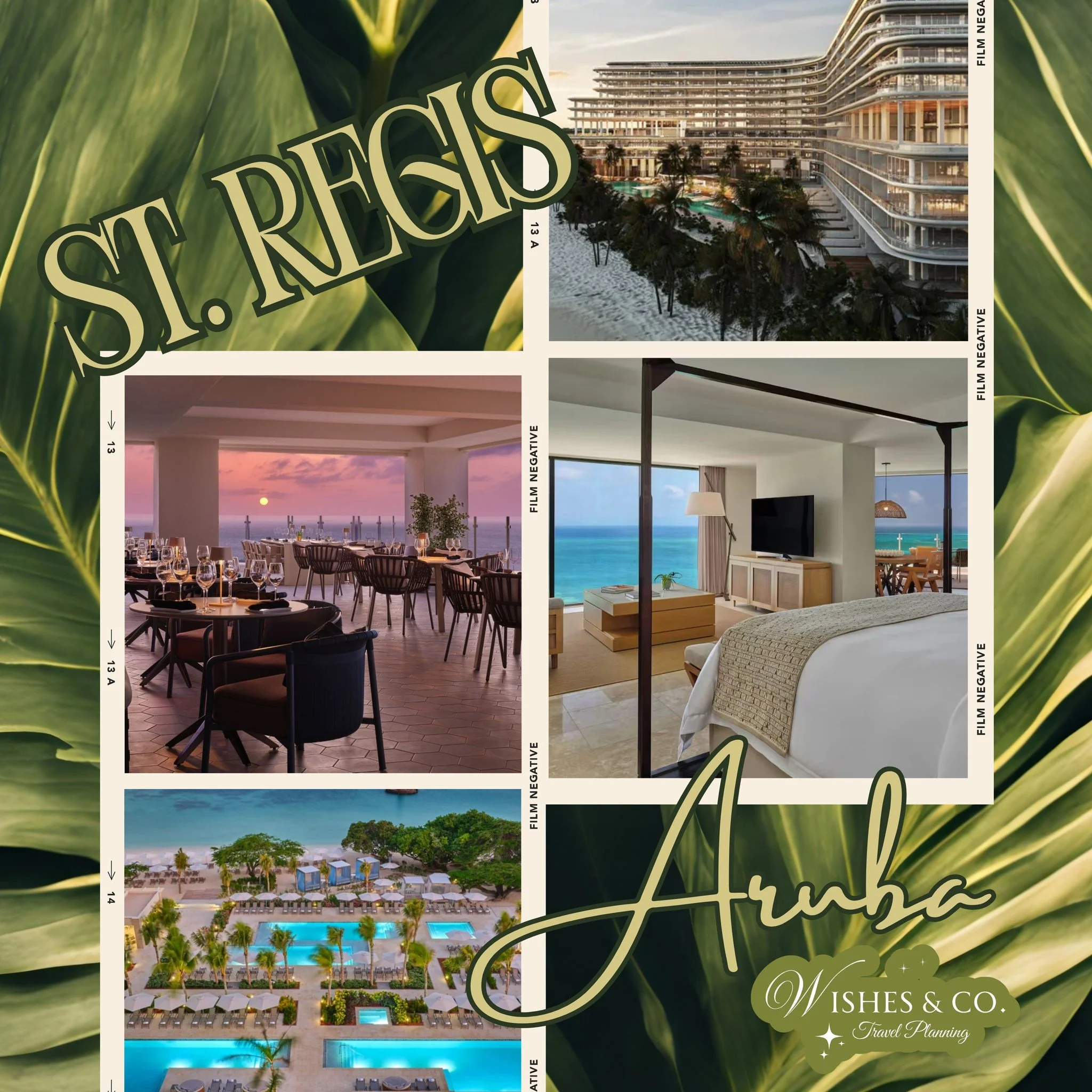 Picture postcard worth white-sand beaches, turquoise waters, and world-class service. Then set your sights on the St. Regis resort in Aruba!  This resort is a dream come true for luxury travelers. 

🌴 Here you&rsquo;ll enjoy 🍹 Personalized butler s