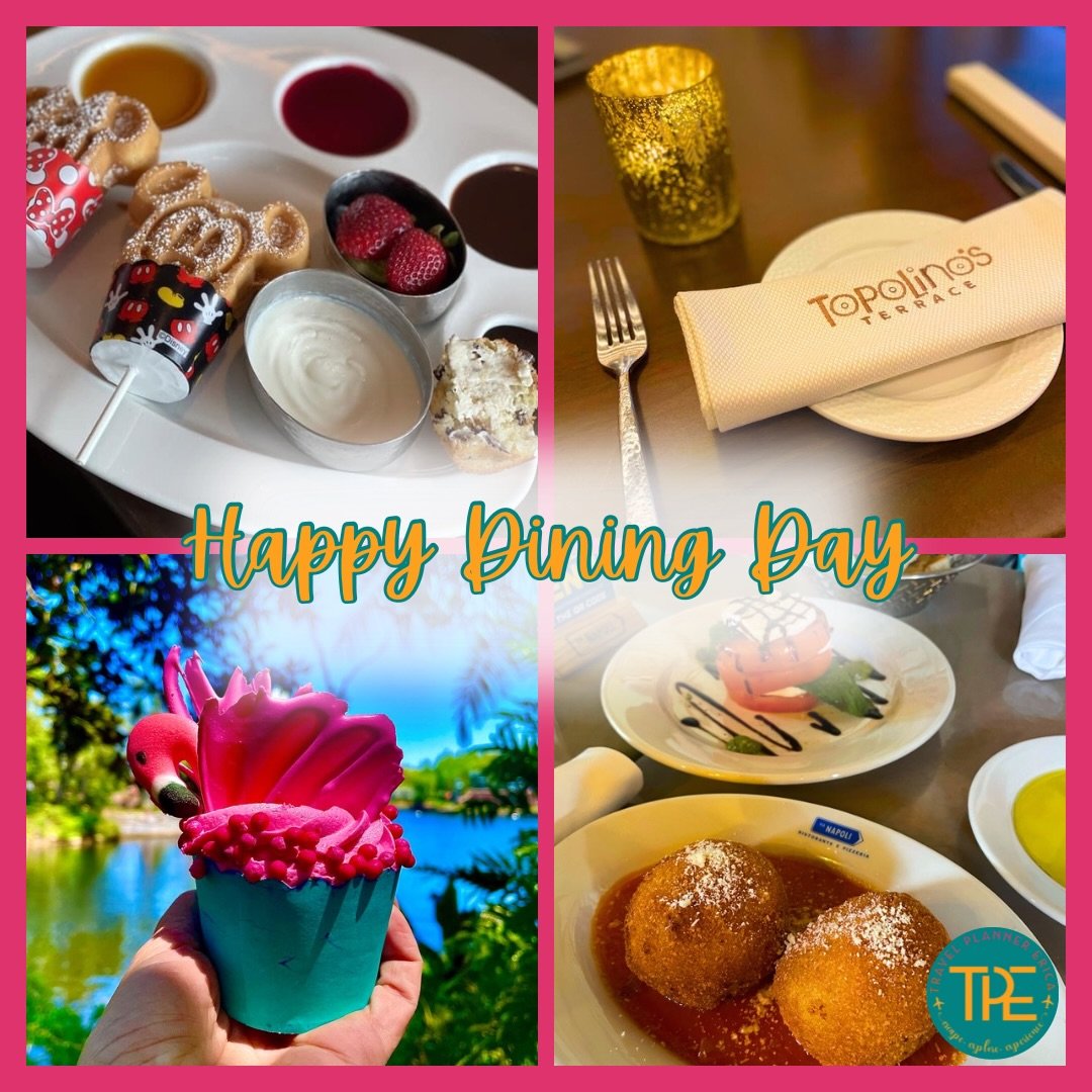 Happy Dining Day! ✨

Even though I&rsquo;m at Walt Disney World, the job never stops. I was up early making sure my clients were taken care of and their dining dreams came true, no matter where I am.

We snagged some BIG ones this morning, including 