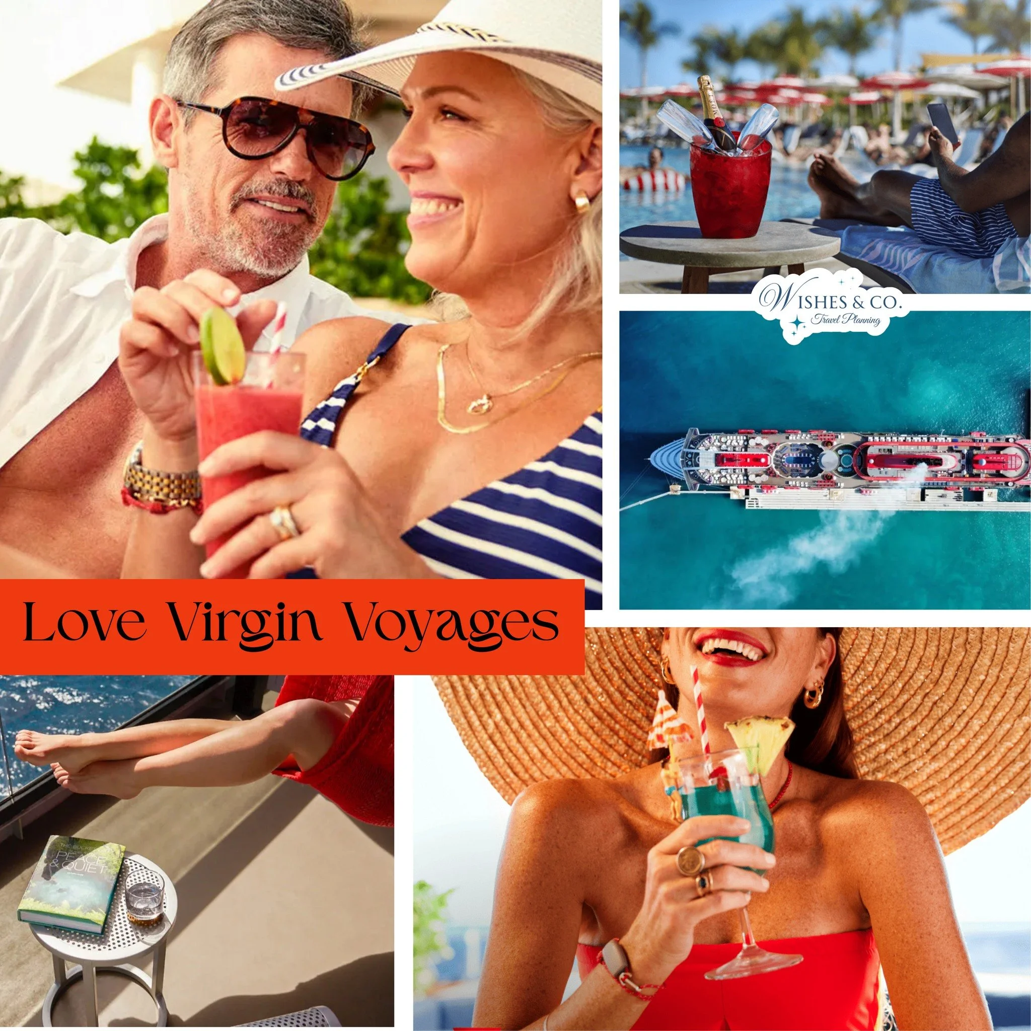 On National Wear Red Day, I&rsquo;m dreaming of a bold and modern romantic escape with Virgin Voyages. These adults-only cruises are designed for couples who want elevated dining, stylish spaces, and zero kids onboard. 

From included specialty dinin