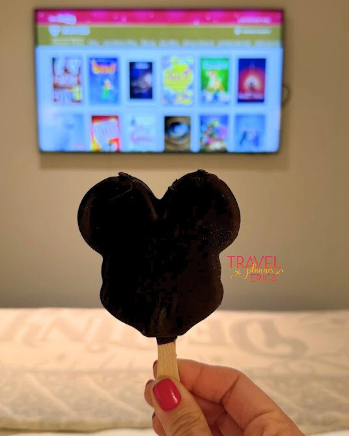 Everyone knows about the warm chocolate chip cookies you can order with 24-hour room service on a Disney Cruise, but did you know unlimited Mickey Ice Cream bars are included, too? 

And truly, my favorite way to enjoy one isn&rsquo;t even up on deck