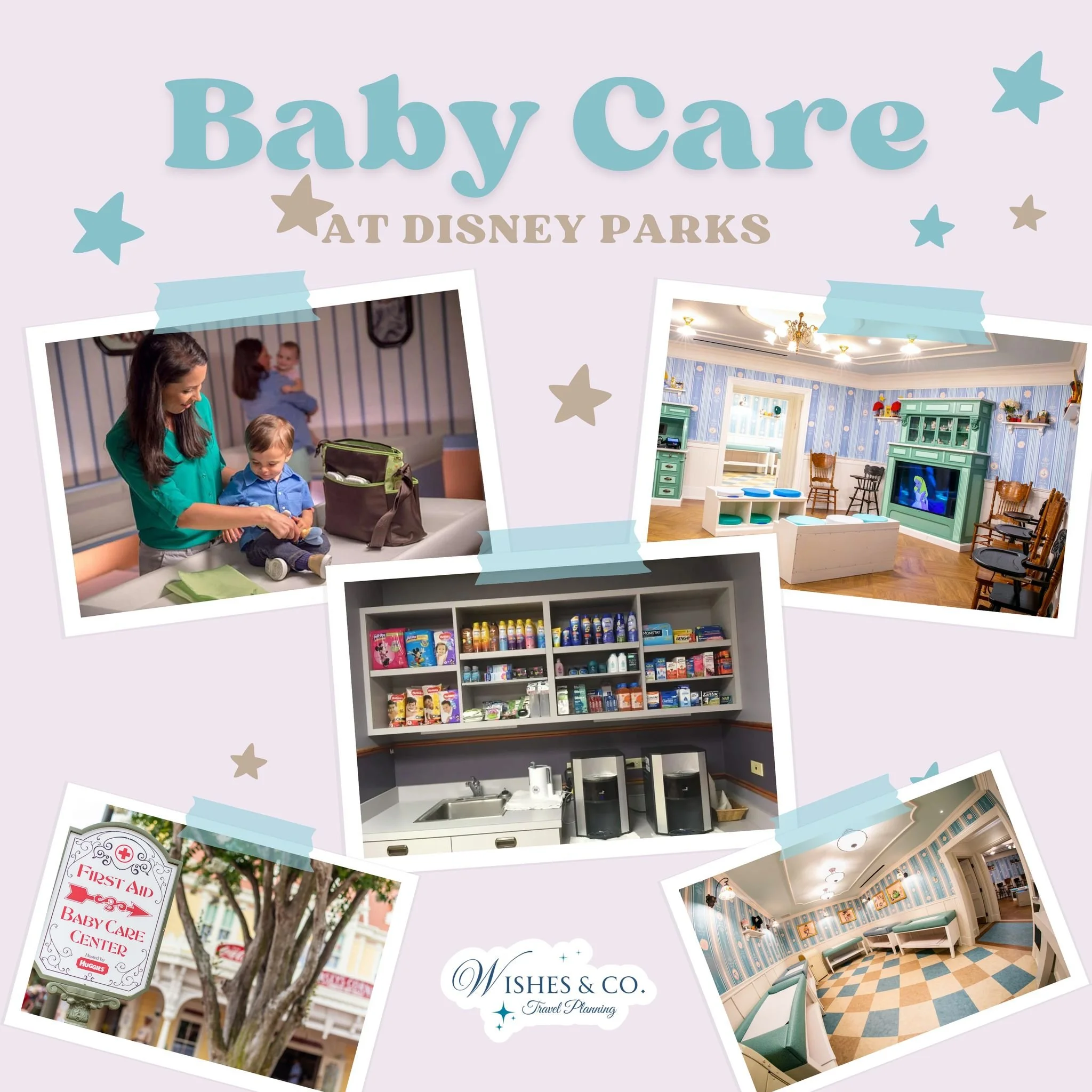 One thing I always make sure my families know about at Disney parks? The Baby Care Centers. 

Every single park has one, and they are wildly underrated.

We&rsquo;re talking air conditioned space (bless), roomy changing tables, private nursing rooms,