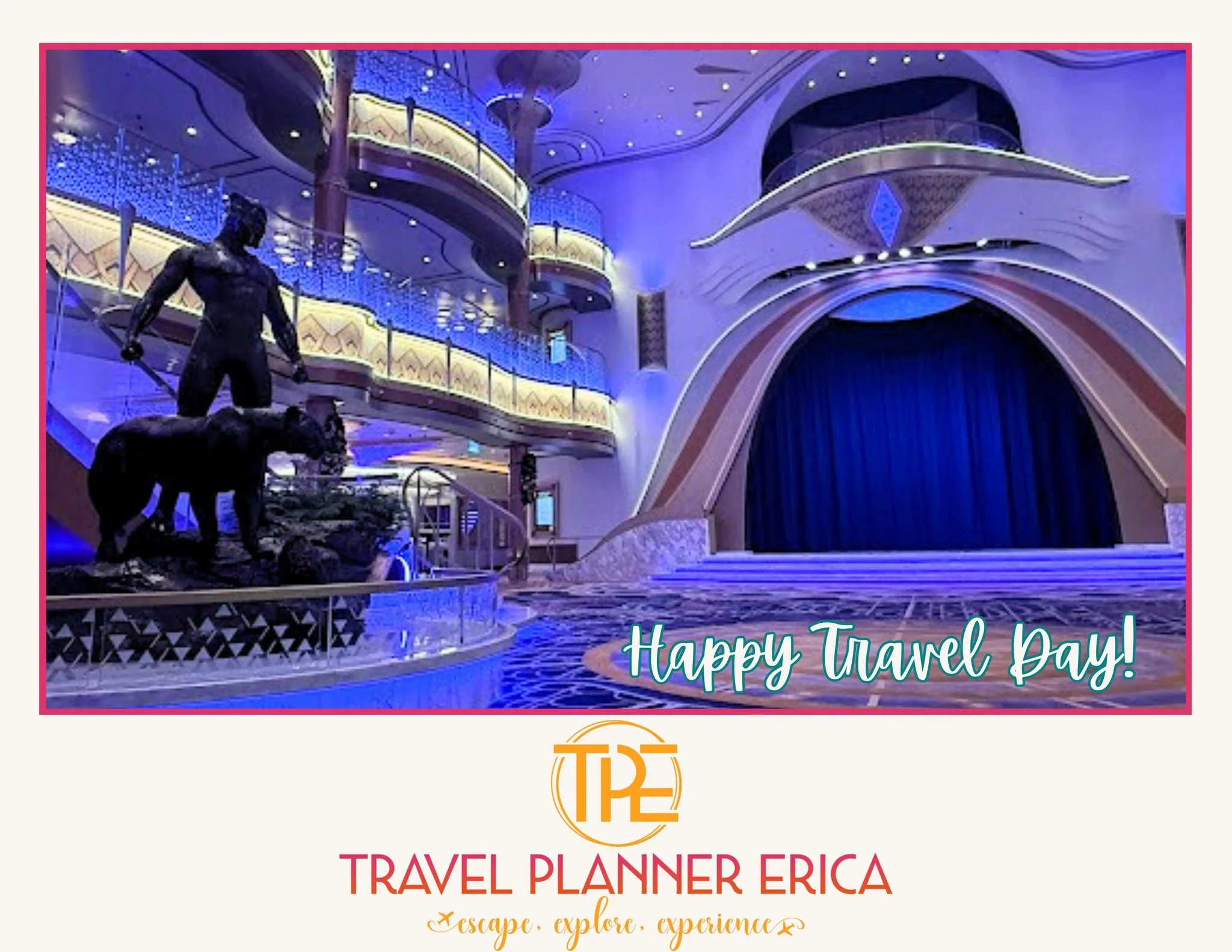 🚢✨ Happy Travel Day! ✨🚢

It&rsquo;s embarkation day for some of my amazing longtime clients as they board the brand new Disney Destiny with Disney Cruise Line!

These seasoned cruisers are on a mission to sail their way through the entire Disney Cr