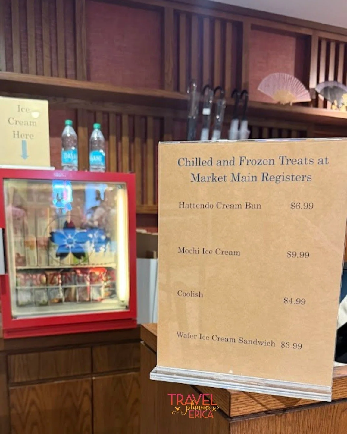 One of my favorite little treats hiding around EPCOT is the Wafer Ice Cream Sandwich in the Japan Pavilion. 

It&rsquo;s simple, and somehow perfect on a hot Florida park day. You get creamy ice cream tucked between two light, crispy wafers, kind of 