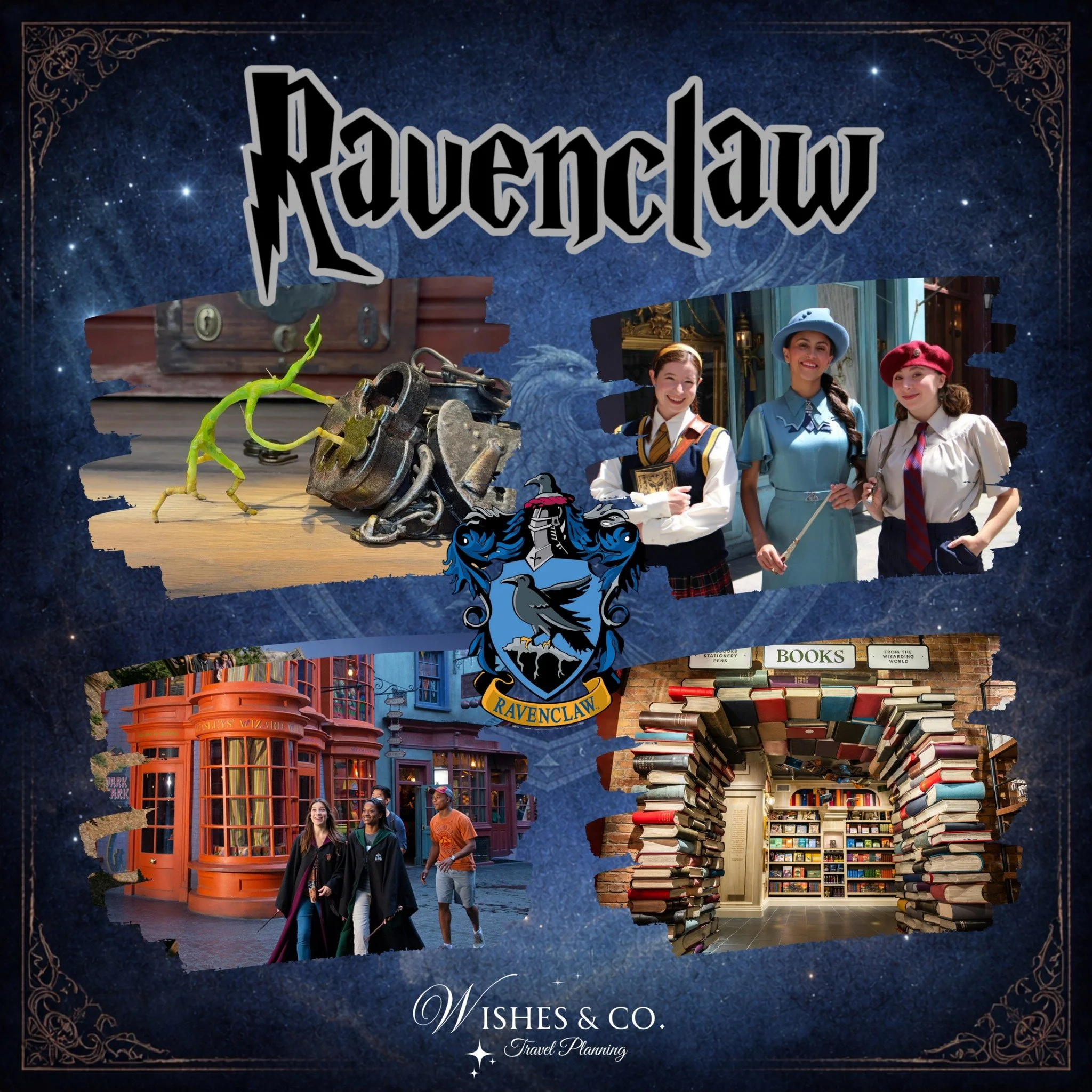 Happy Ravenclaw Pride Day 💙🦅

If you&rsquo;re the type to read every sign, notice the tiny details, and go, &ldquo;wait, what was that?&rdquo;, yeah, you&rsquo;re gonna thrive here.

Exploring the Wizarding World inside Universal Orlando Epic Unive