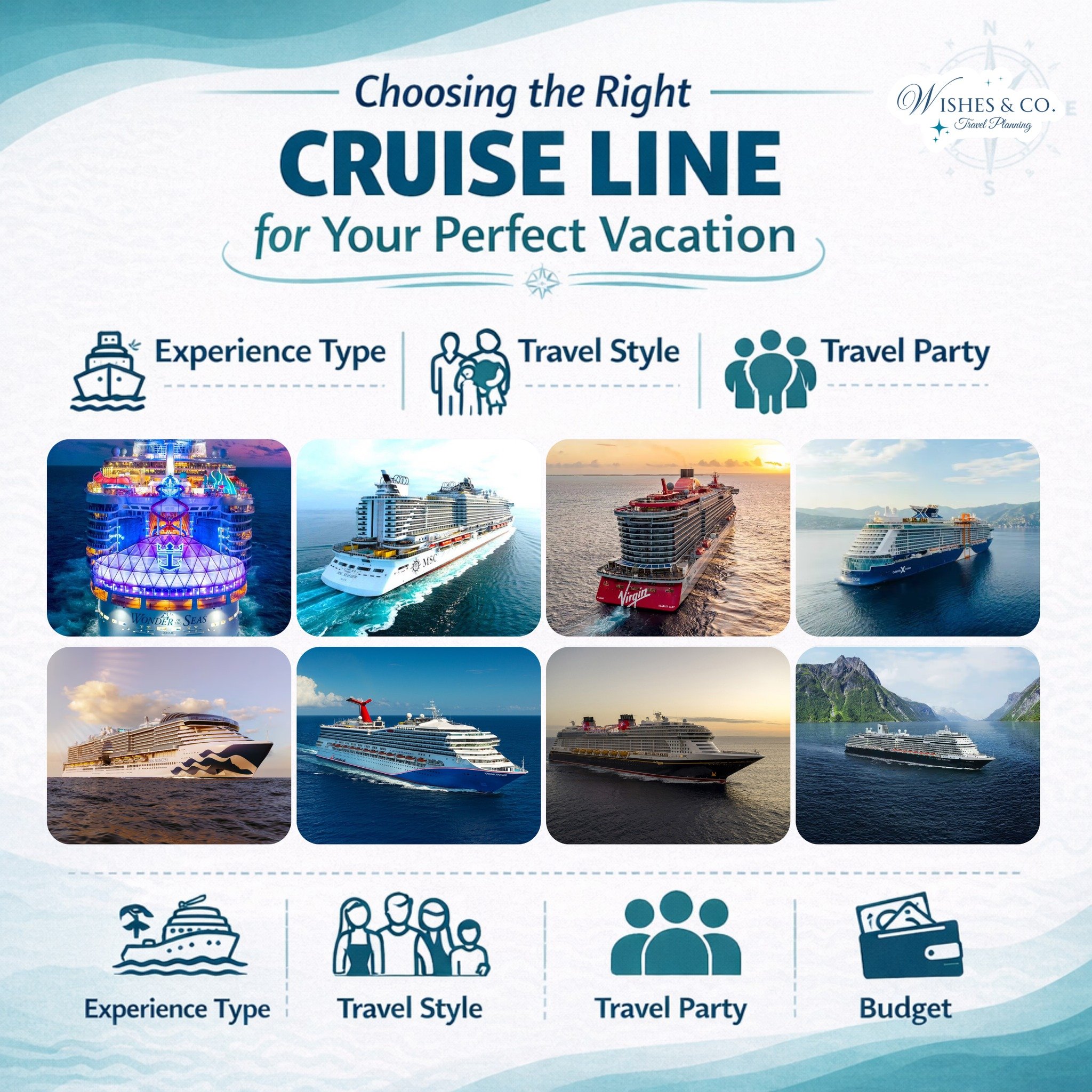One of the questions I get all the time when planning cruises is, &ldquo;Which cruise line is the best?&rdquo; And honestly, it depends. It really comes down to your travel style, your budget, who you&rsquo;re traveling with, and what you want your t