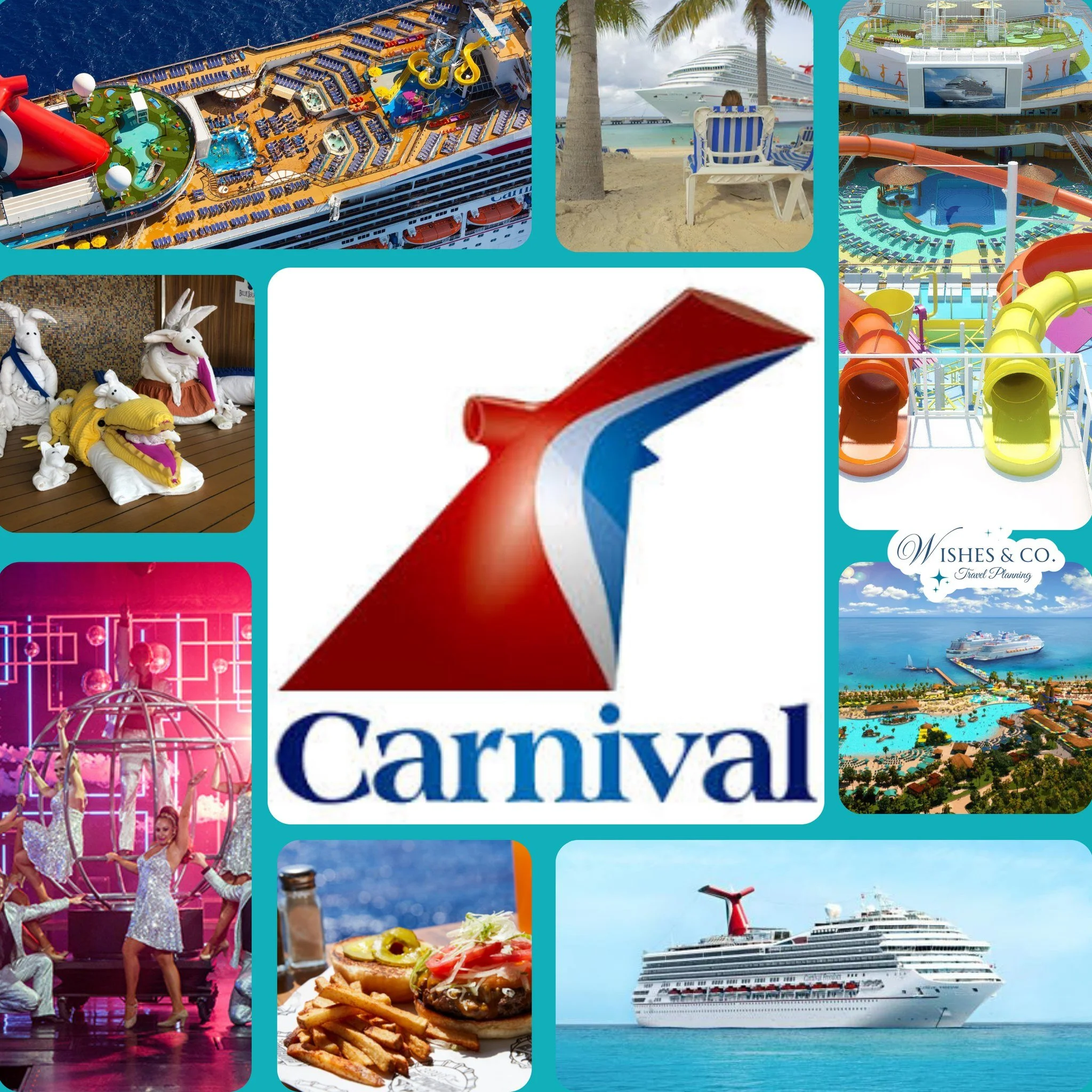Carnival is known as the &ldquo;fun ships&rdquo; and is one of the most affordable ways to cruise. It&rsquo;s perfect if you want a lively, casual atmosphere without spending a fortune.

🛳Best For:
Families (especially with older kids)
Budget-consci