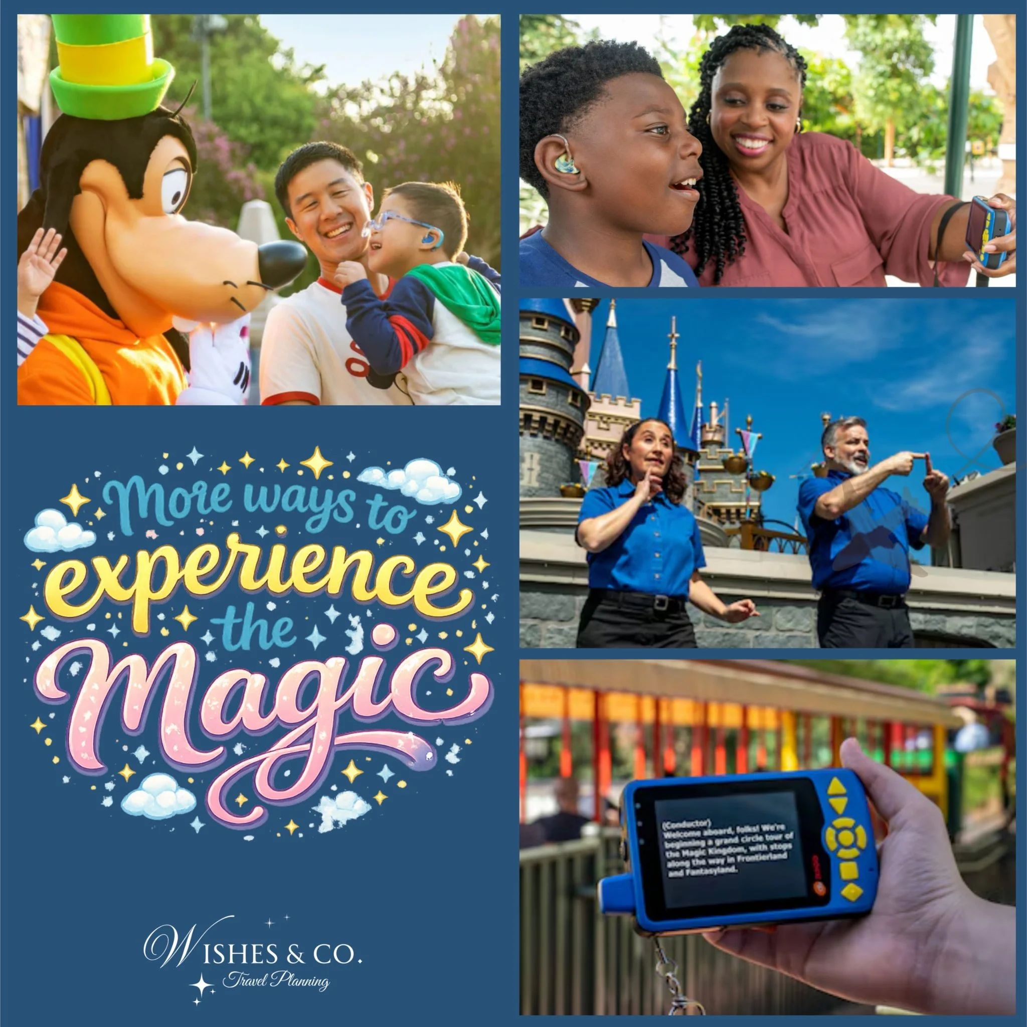 Today is National American Sign Language Day! For guests who are Deaf or Hard of Hearing, Disney goes above and beyond to make the magic accessible. They offer scheduled ASL interpreters for select shows, handheld captioning devices for attractions a