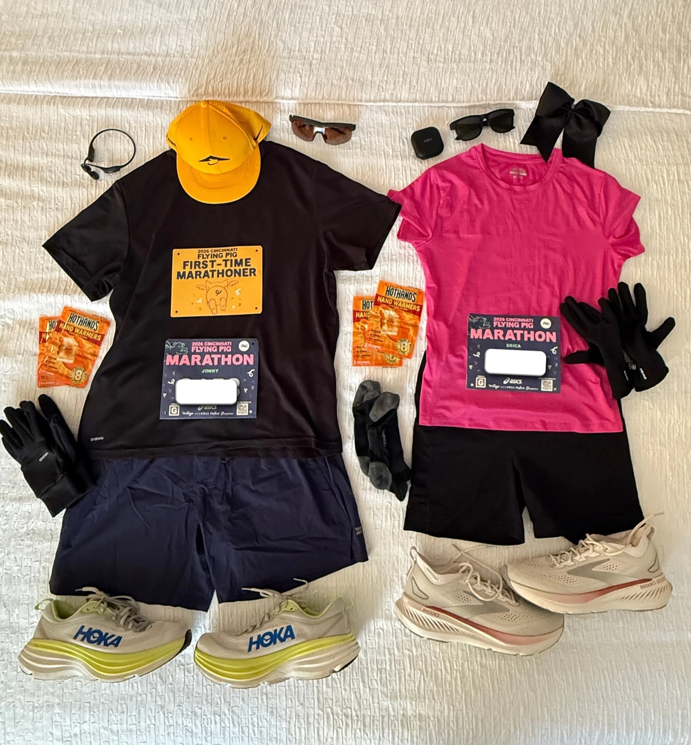What an amazing day here in Cincinnati! I&rsquo;m so ready for the marathon tomorrow and a new PR is waiting for me at the finish, I just know it! I&rsquo;m  incredibly lucky to be running with my husband, the best cheerleader ever, for his first mar