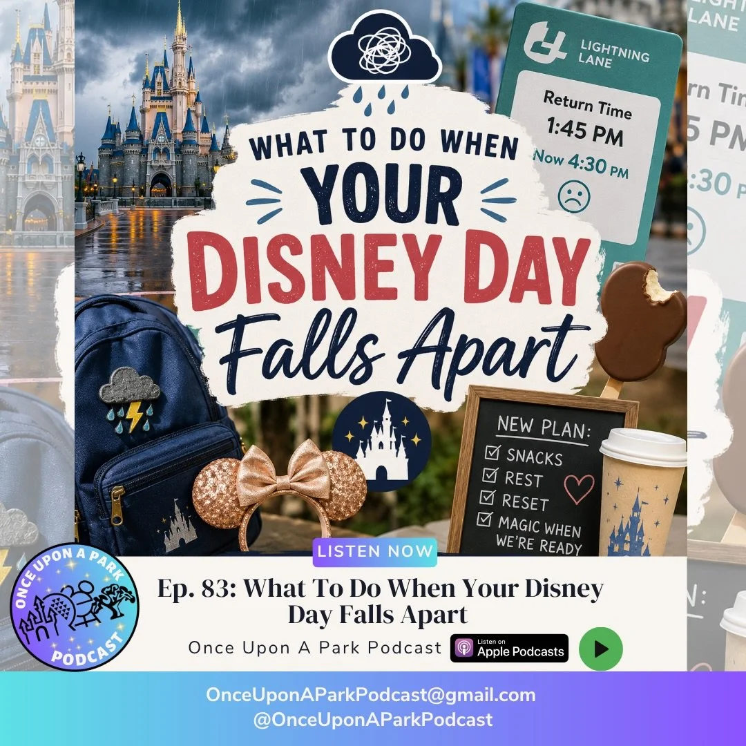 Ever had one of those Disney days where absolutely NOTHING is going according to plan? 

The Lightning Lanes are a mess, it&rsquo;s unbearably hot, everyone&rsquo;s overstimulated, somebody&rsquo;s hungry, and suddenly the &ldquo;most magical place o