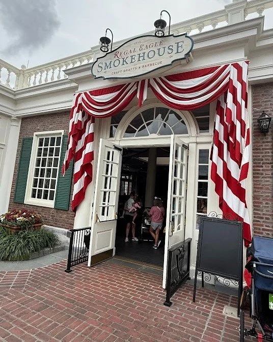 If you&rsquo;re spending the day at EPCOT and hit that point where you need an actual meal instead of just another snack, Regal Eagle Smokehouse is such a solid option. 

It&rsquo;s tucked back in the American Adventure pavilion and honestly feels li