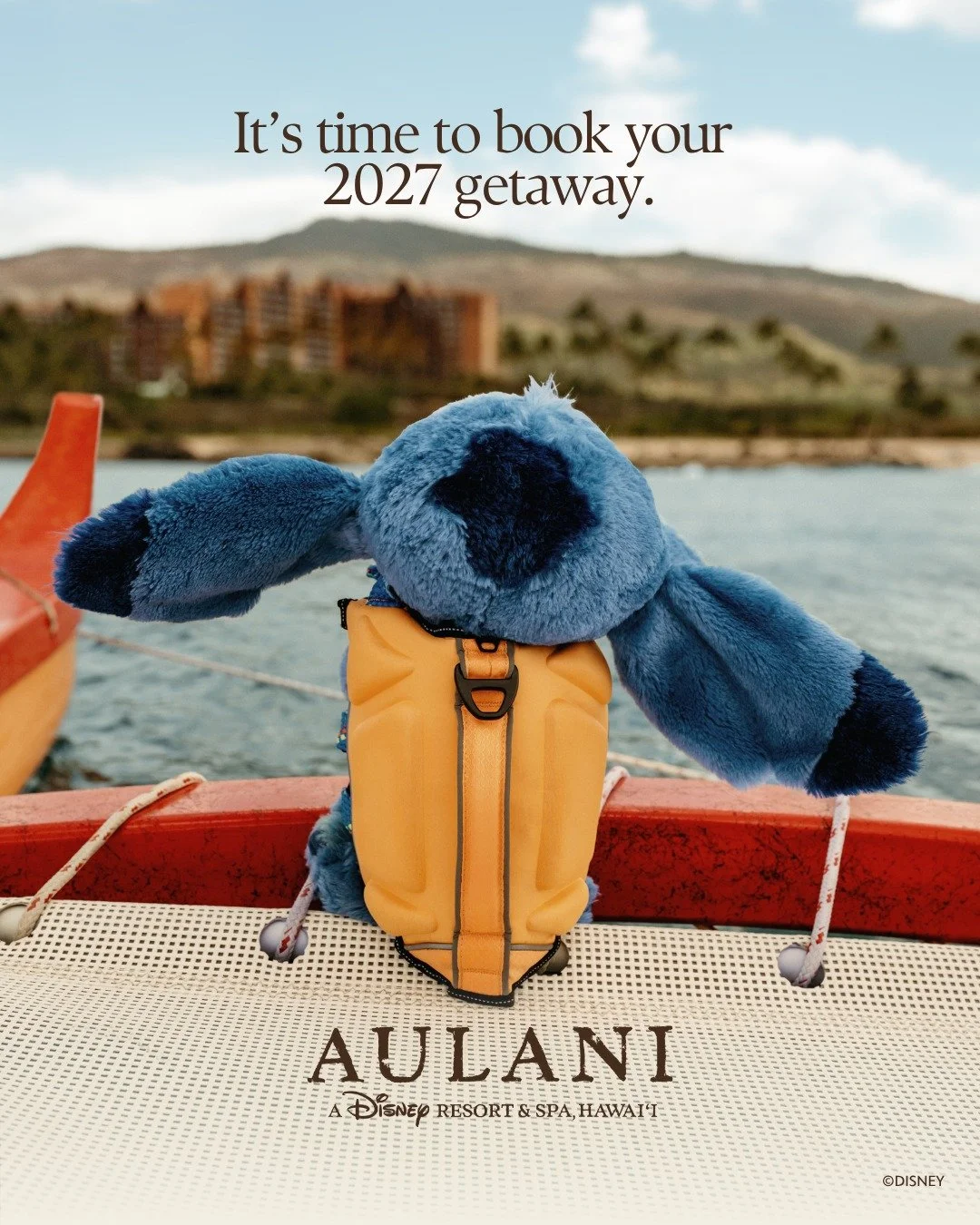 2027 bookings for Disney&rsquo;s Aulani, A Disney Resort &amp; Spa are now OPEN!

So if a Hawaiian getaway with Disney magic, tropical drinks, beach days, and zero responsibilities sounds like your vibe next year, this is your sign.

Now go ahead and