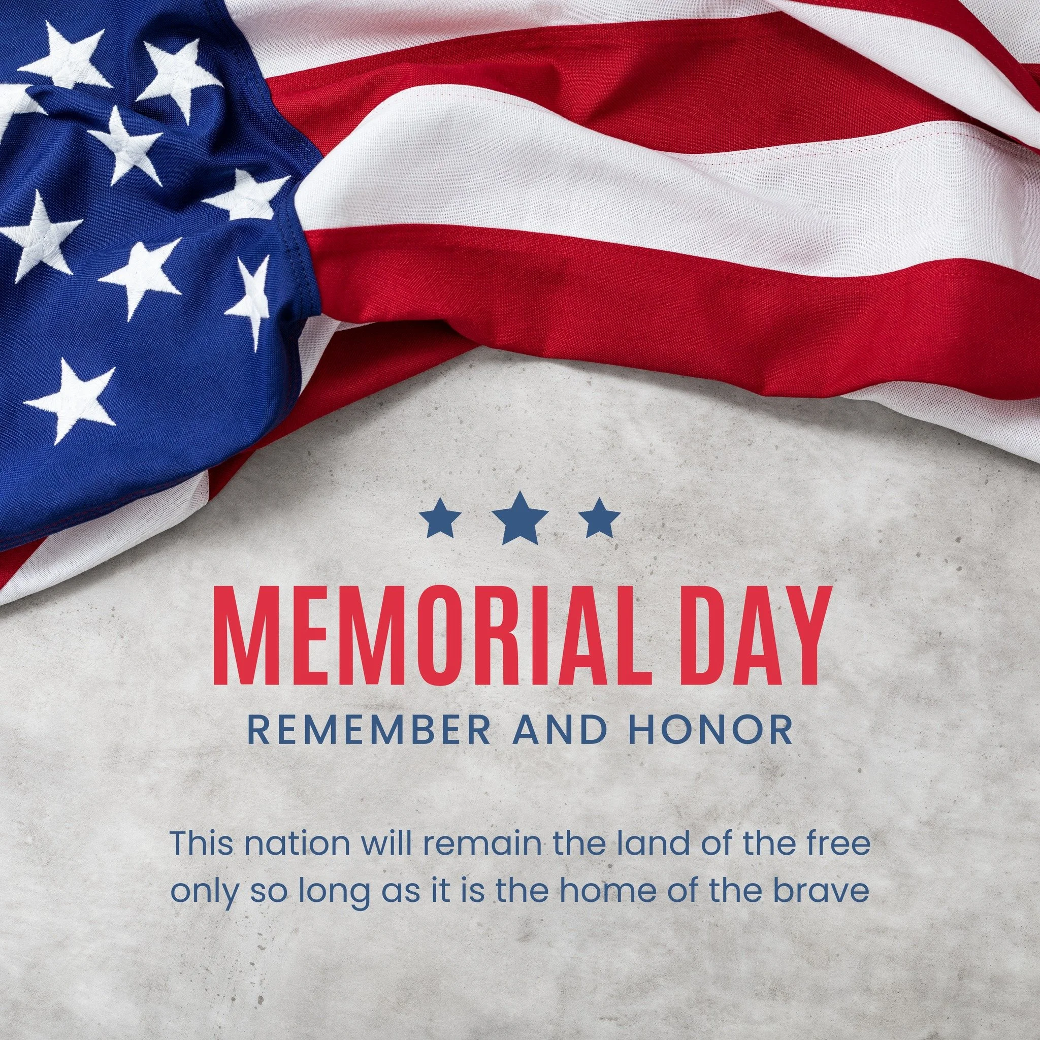 Today, we remember and honor the brave men and women who made the ultimate sacrifice for our country. While many of us are spending the long weekend with family, friends, and maybe a little sunshine, Memorial Day is also a reminder of the freedoms we