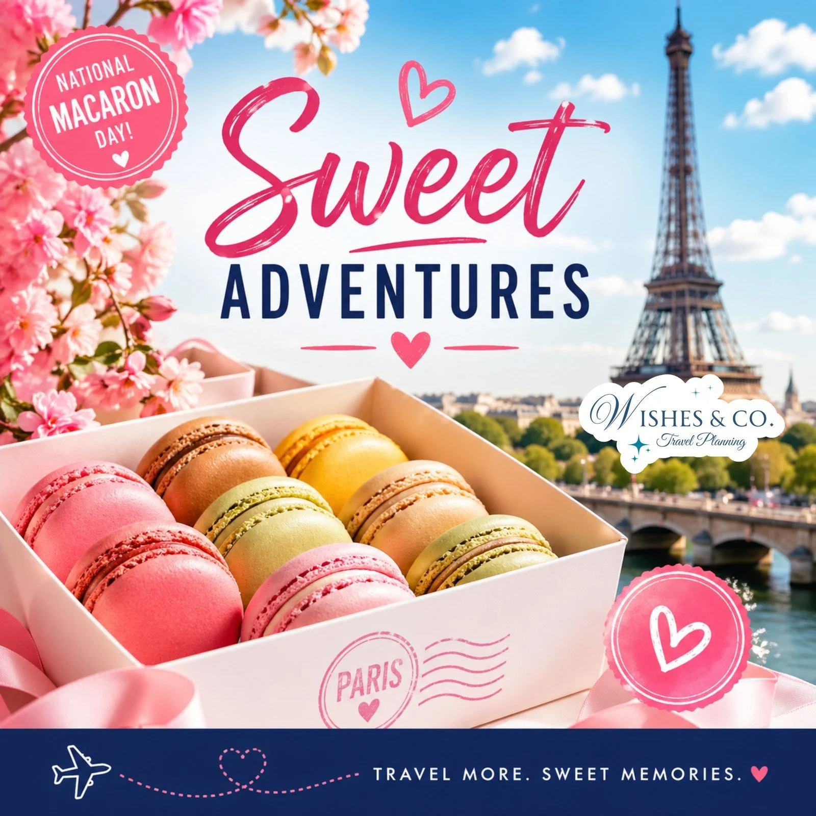 National Macaron Day feels like a pretty good excuse to romanticize travel a little. Some of the best vacation memories happen over something small, like finding the perfect macaron in Paris, grabbing a pastry from a tiny bakery you accidentally stum