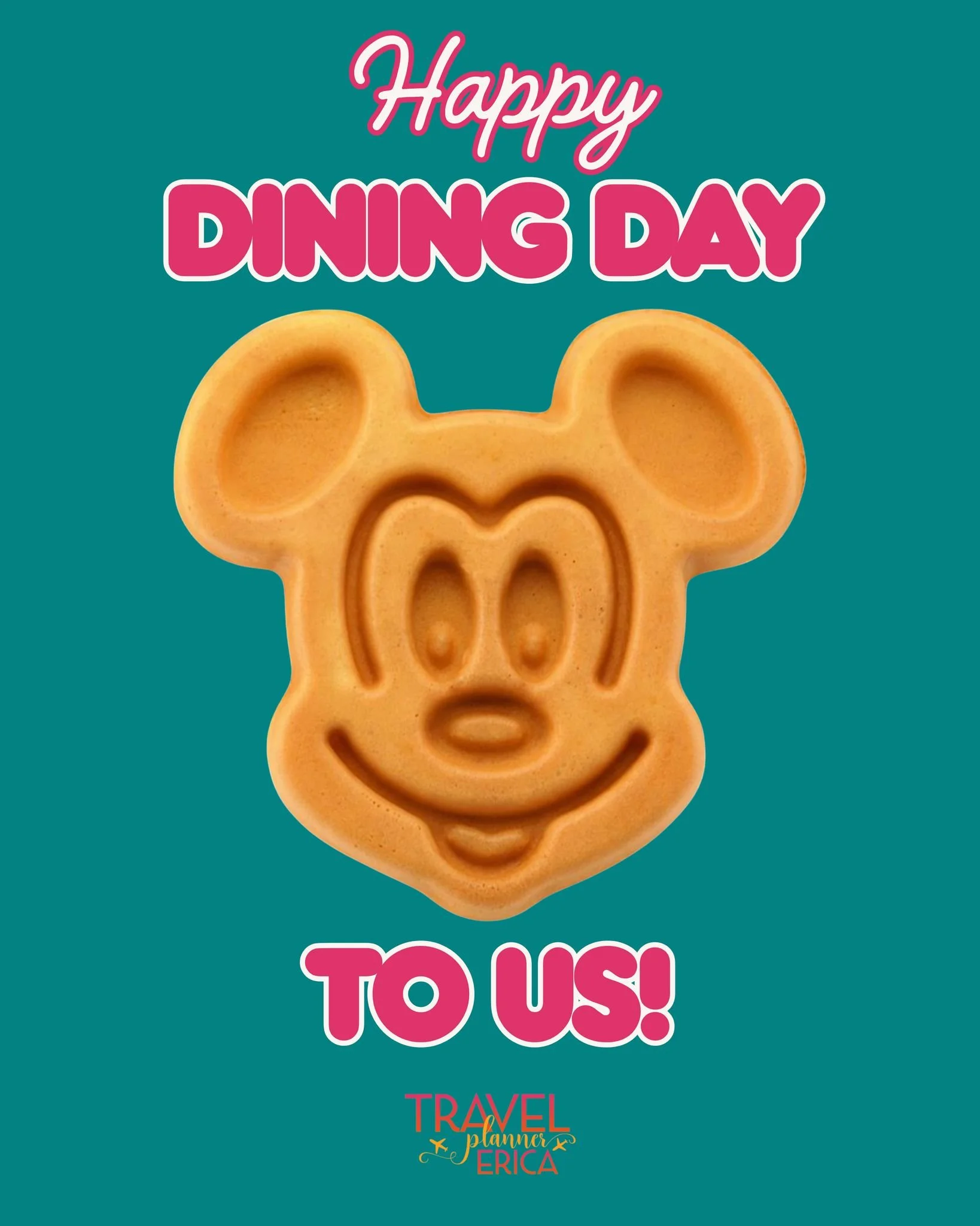 Happy Dining Day to us!

People always ask if planning Disney vacations for a living takes away the magic. The answer? Absolutely not.

I still get excited every time I see "Reservation Confirmed," especially when it's at some that have bee