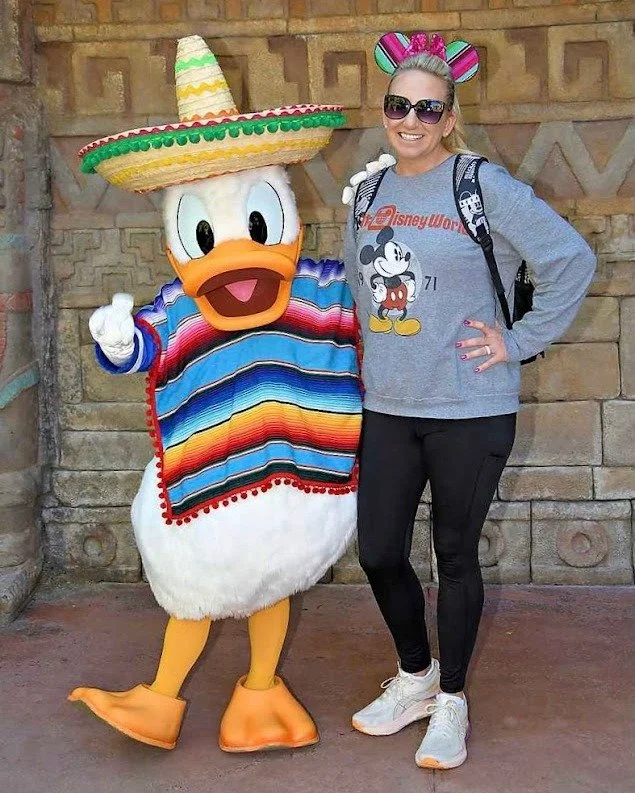 Donald Duck has been perfecting the art of the temper tantrum for almost 100 years, and I wouldn't have him any other way.

One meet and greet he might be giving you a big hug, and the next he's crossing his arms because you looked at Mickey first. Y