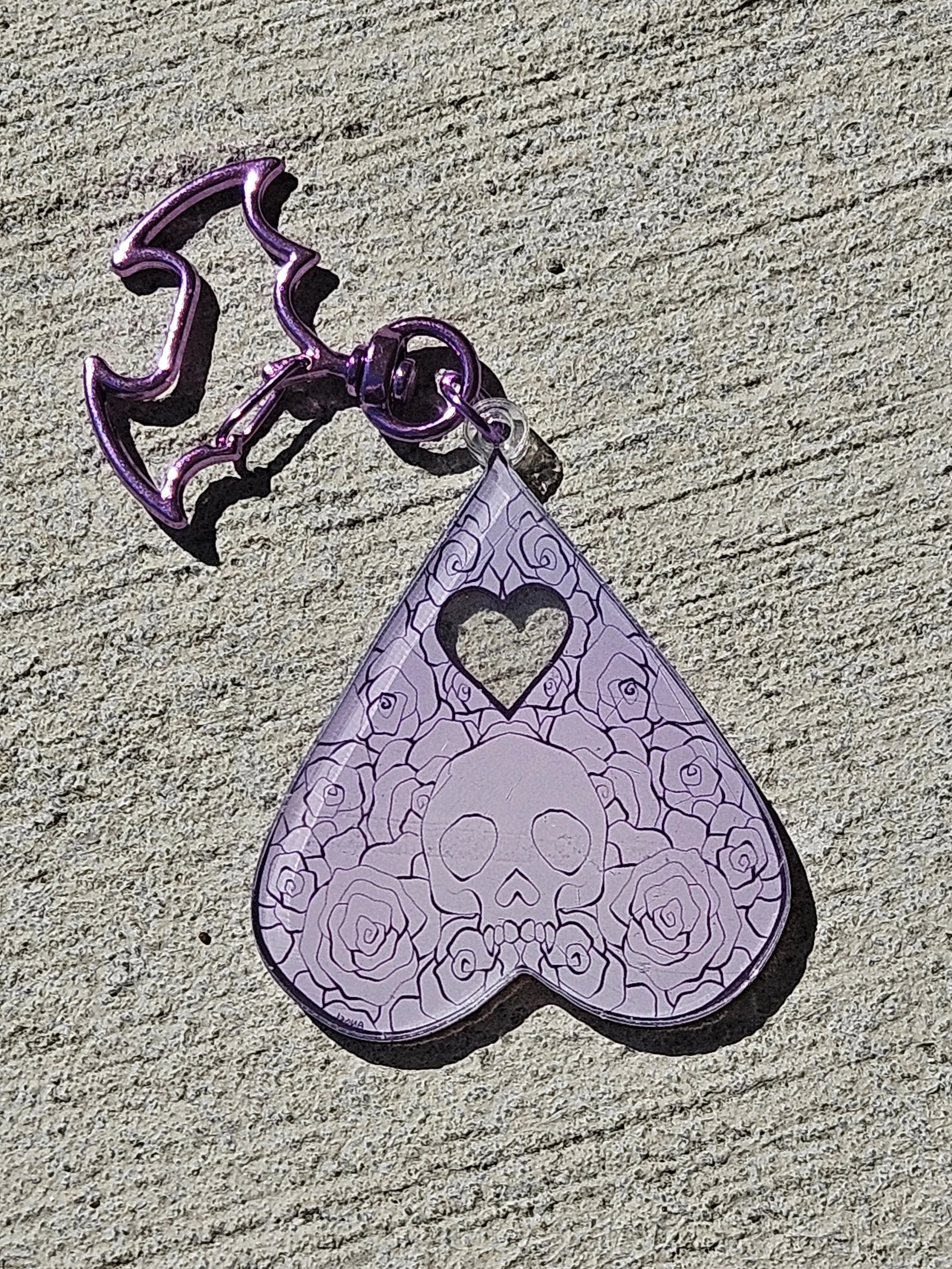 Blonde Planchette Keychain