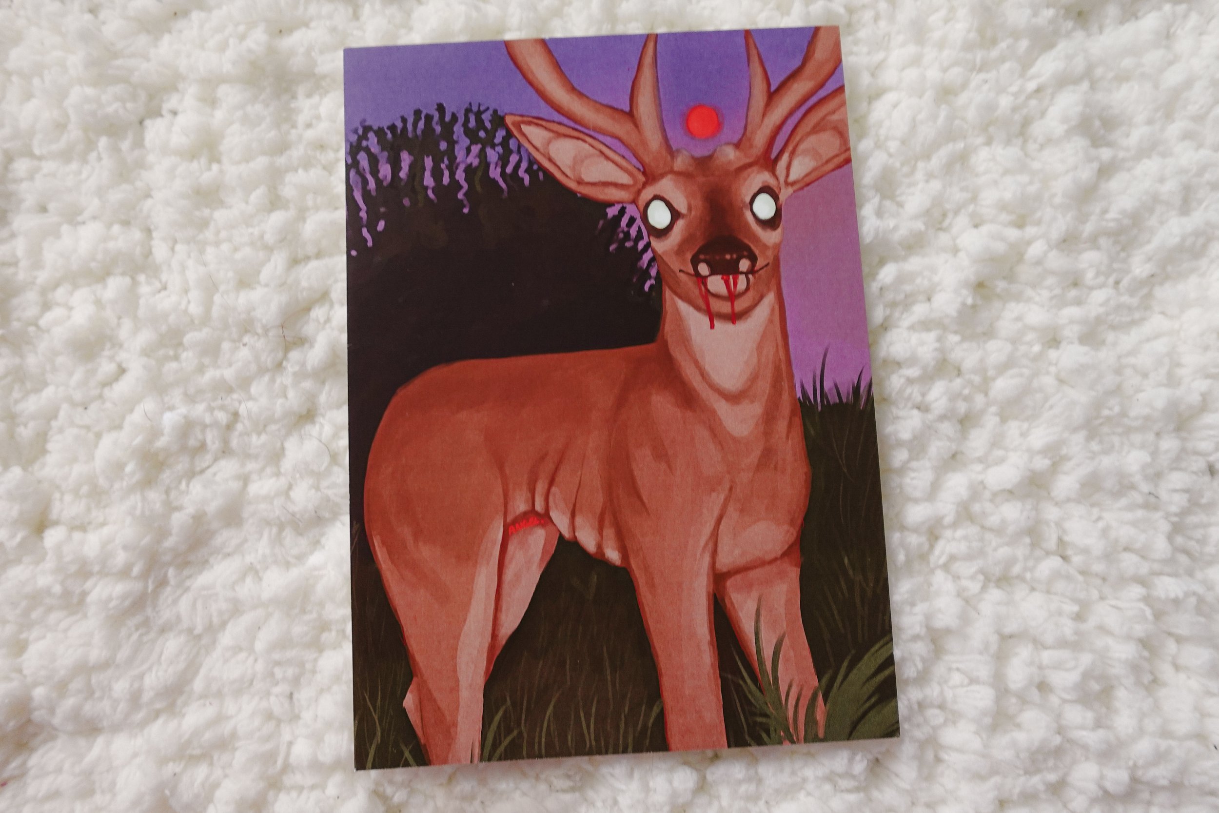 NotDeer Horror Art Print