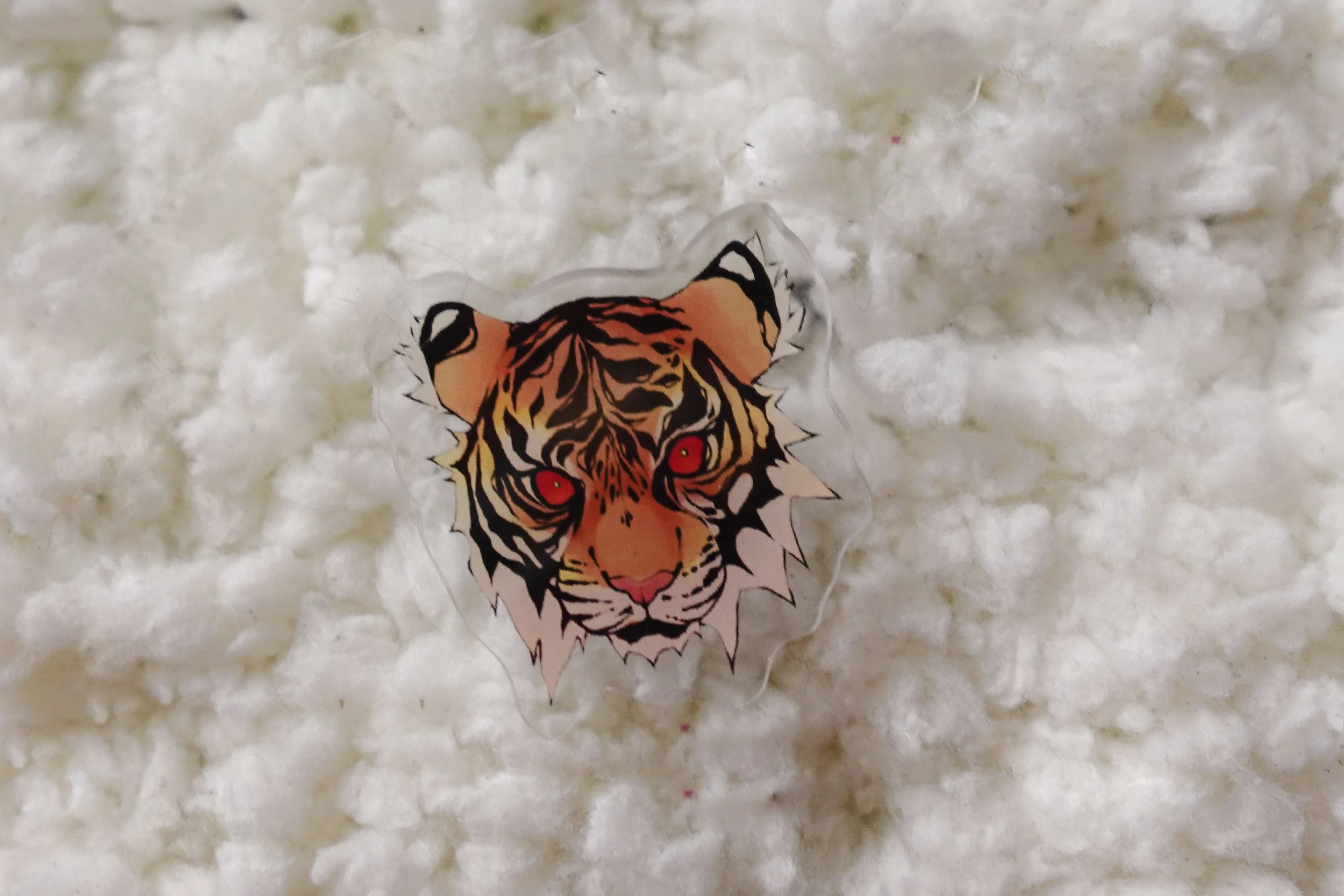 Mad Tiger Head Pin