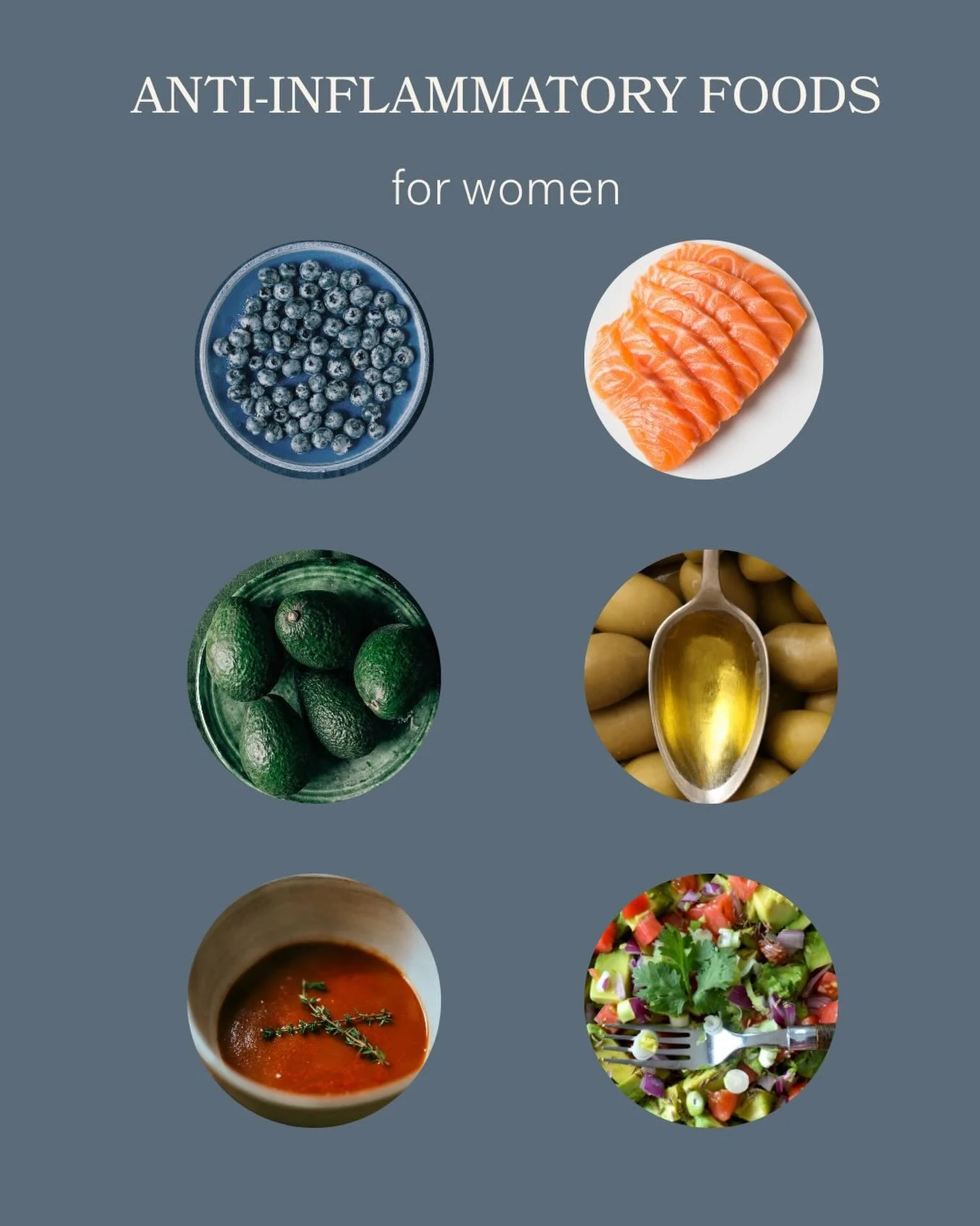 ~ Anti-inflammatory diet ~ 

You&rsquo;ve probably heard the term &ldquo;anti inflammatory diet&rdquo; &mdash; but what does it actually mean? 🍃

Chronic inflammation is at the root of many hormonal conditions including endometriosis, PCOS and thyro