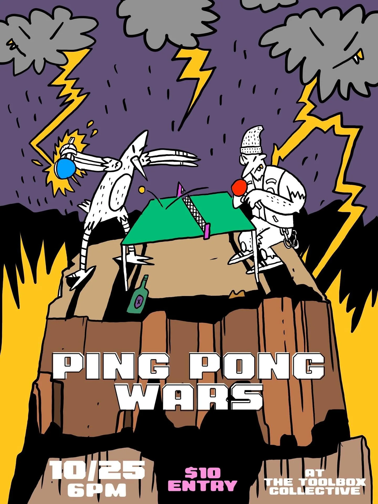 This Saturday! Let’s play some ping pong!!! RSVP to @se.llama.goons or @holavicksz
$10 entry venmo them!!