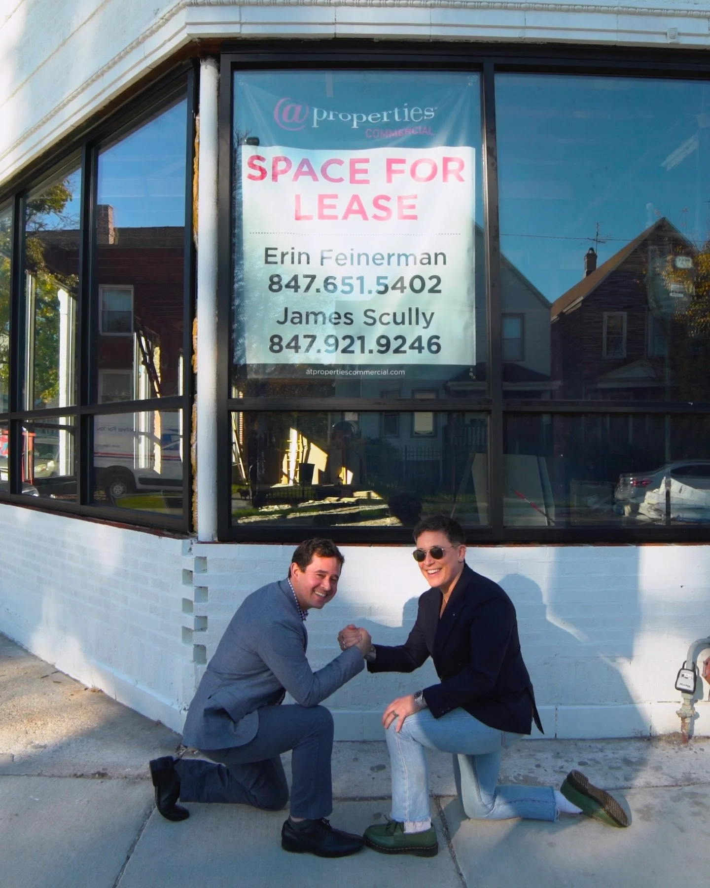 Friends since preschool, colleagues as adults. Call us for cold hard deals. 🤝🏼