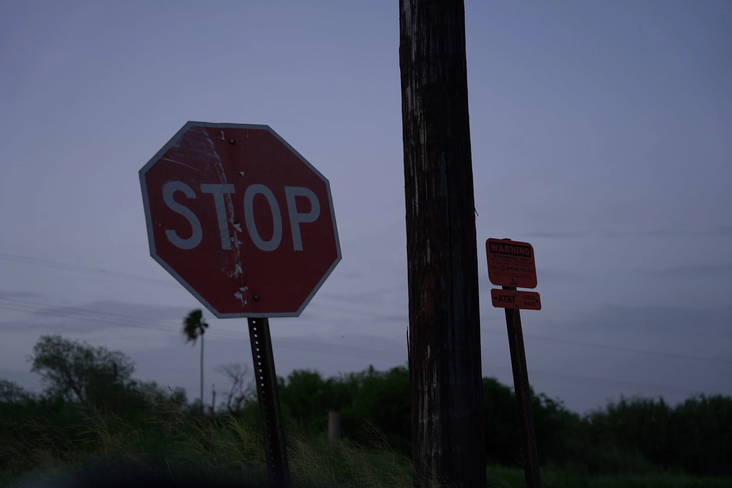 Near Border Wall South of McAllen