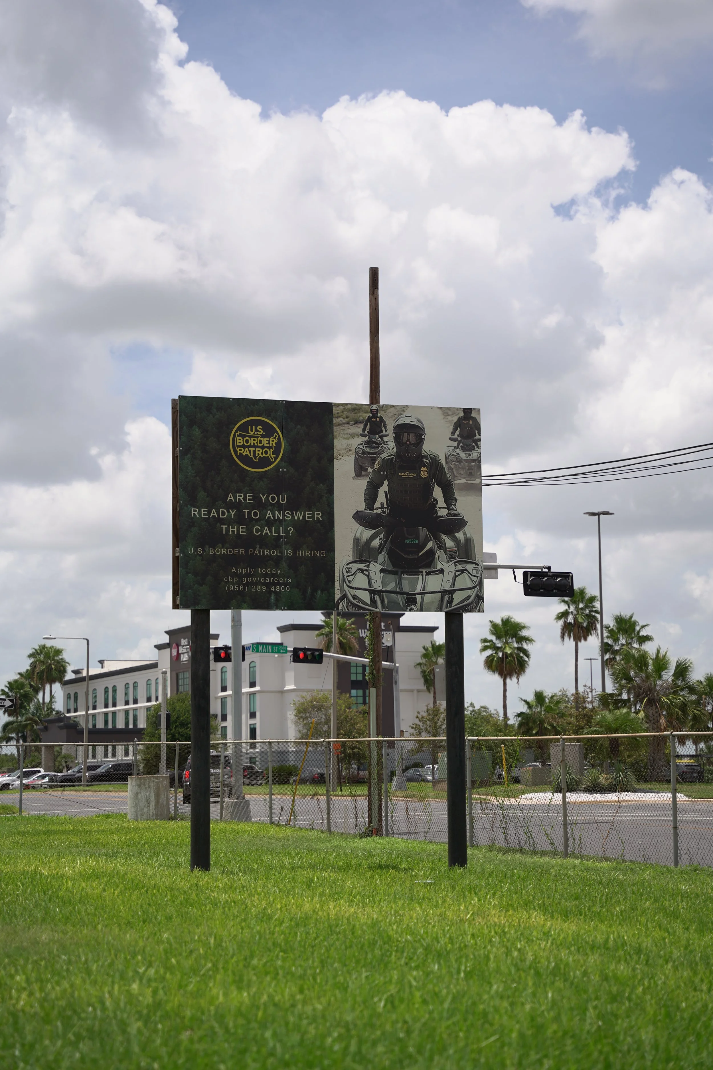 U.S. Immigration & Customs Enforcement near McAllen airport