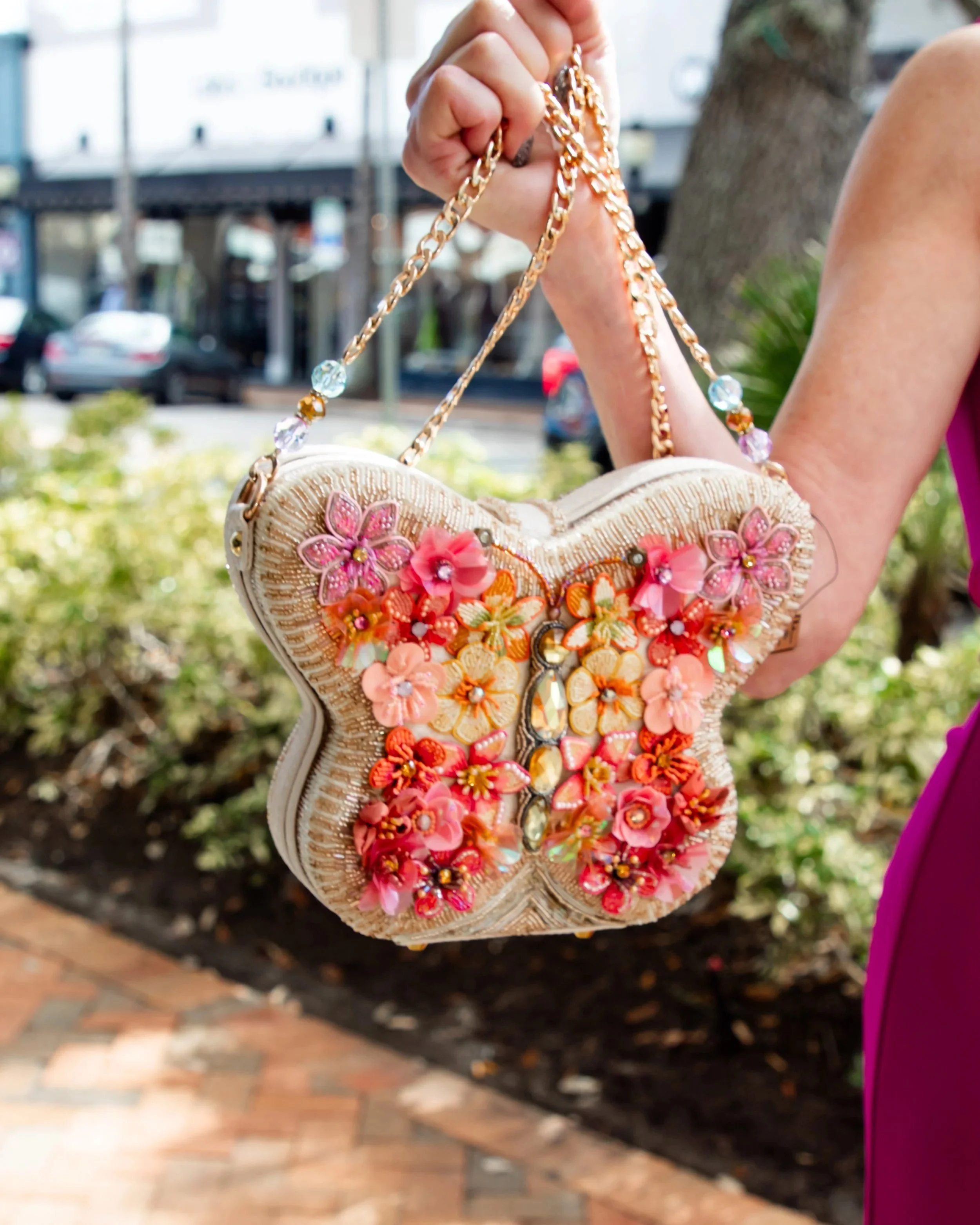 Mary Frances Take Flight Shoulder Handbag