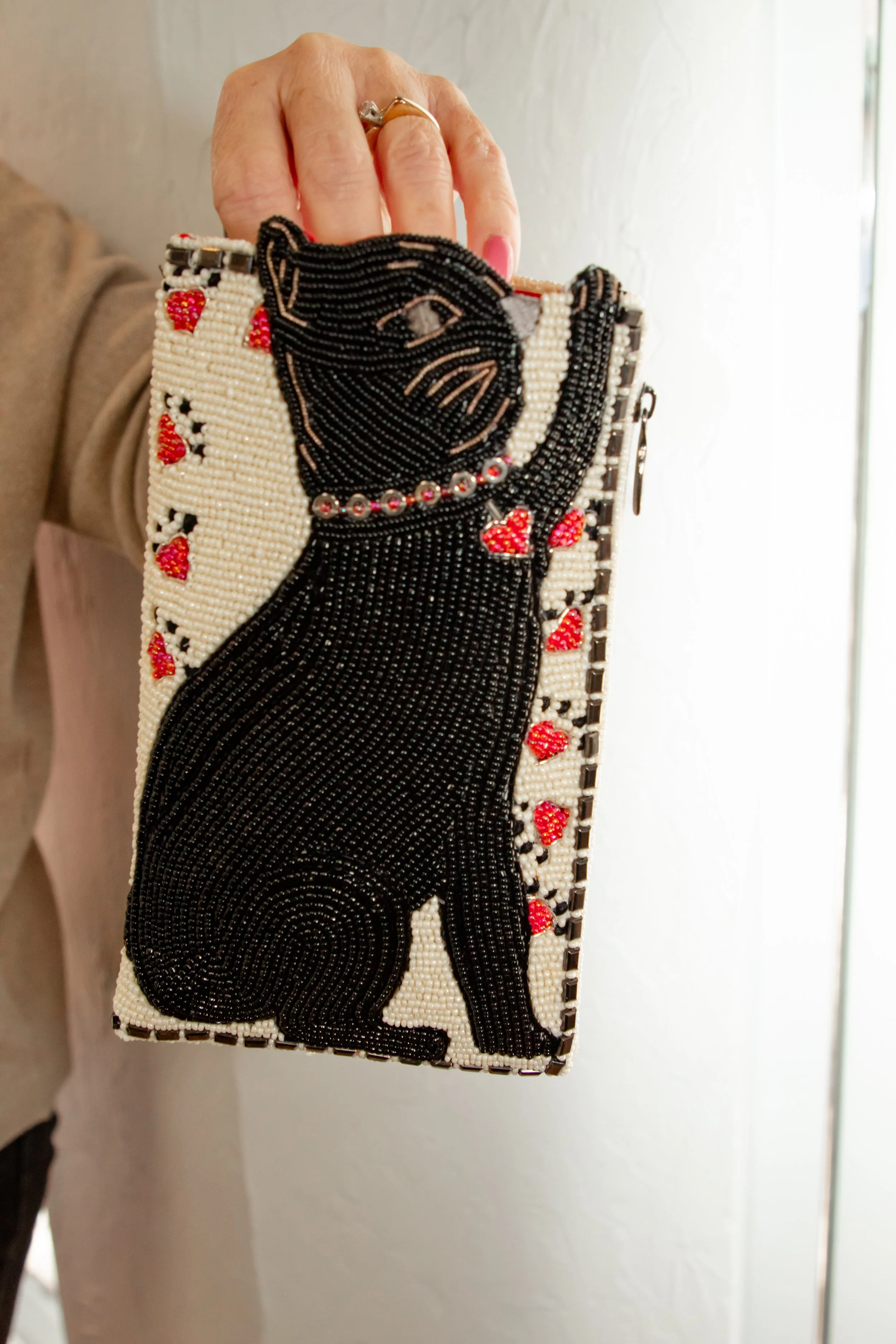 Mary Frances Purr-suit Crossbody Phone Bag