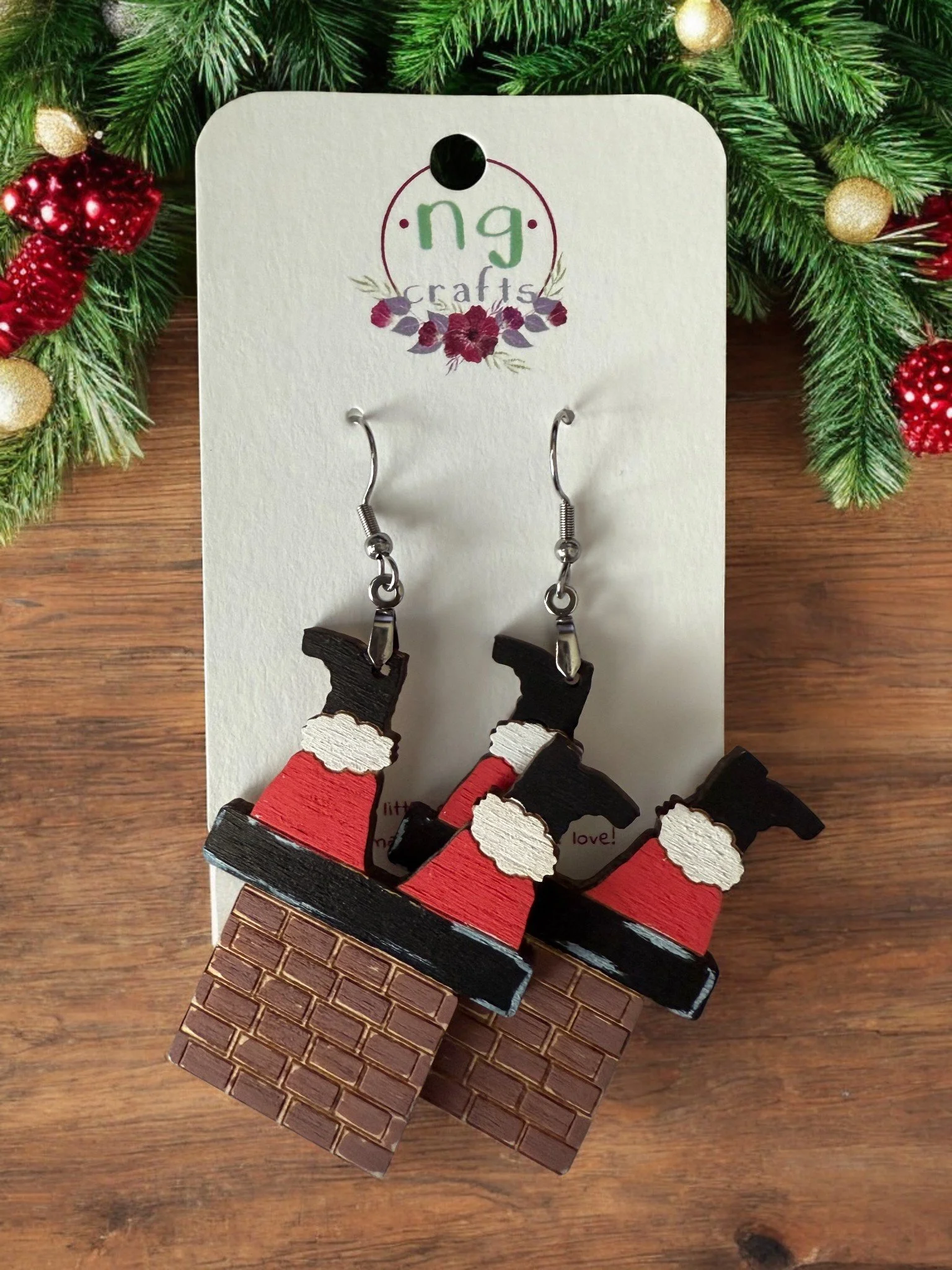 Santa Chimney Dangle