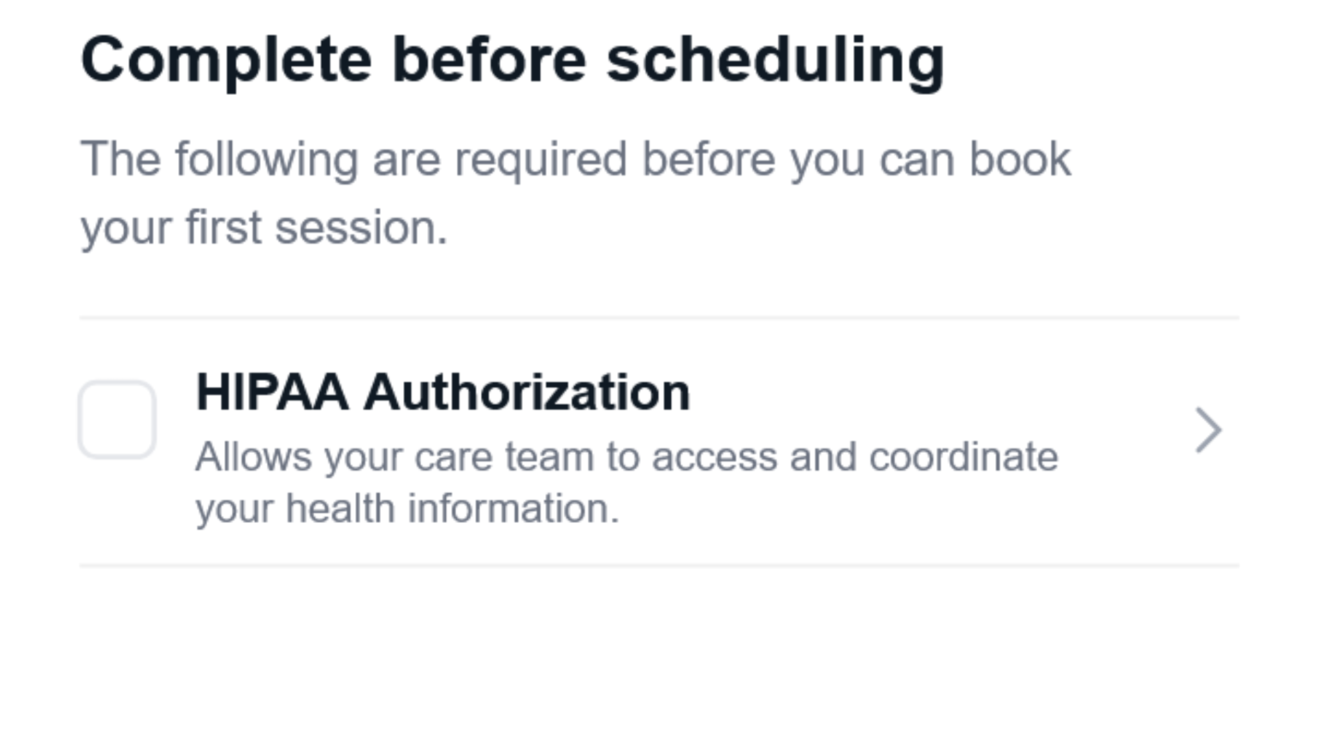 HIPAA Authorization Description