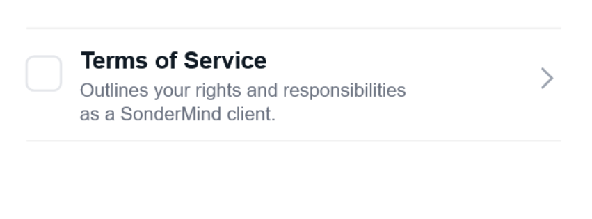 Terms of Service Description