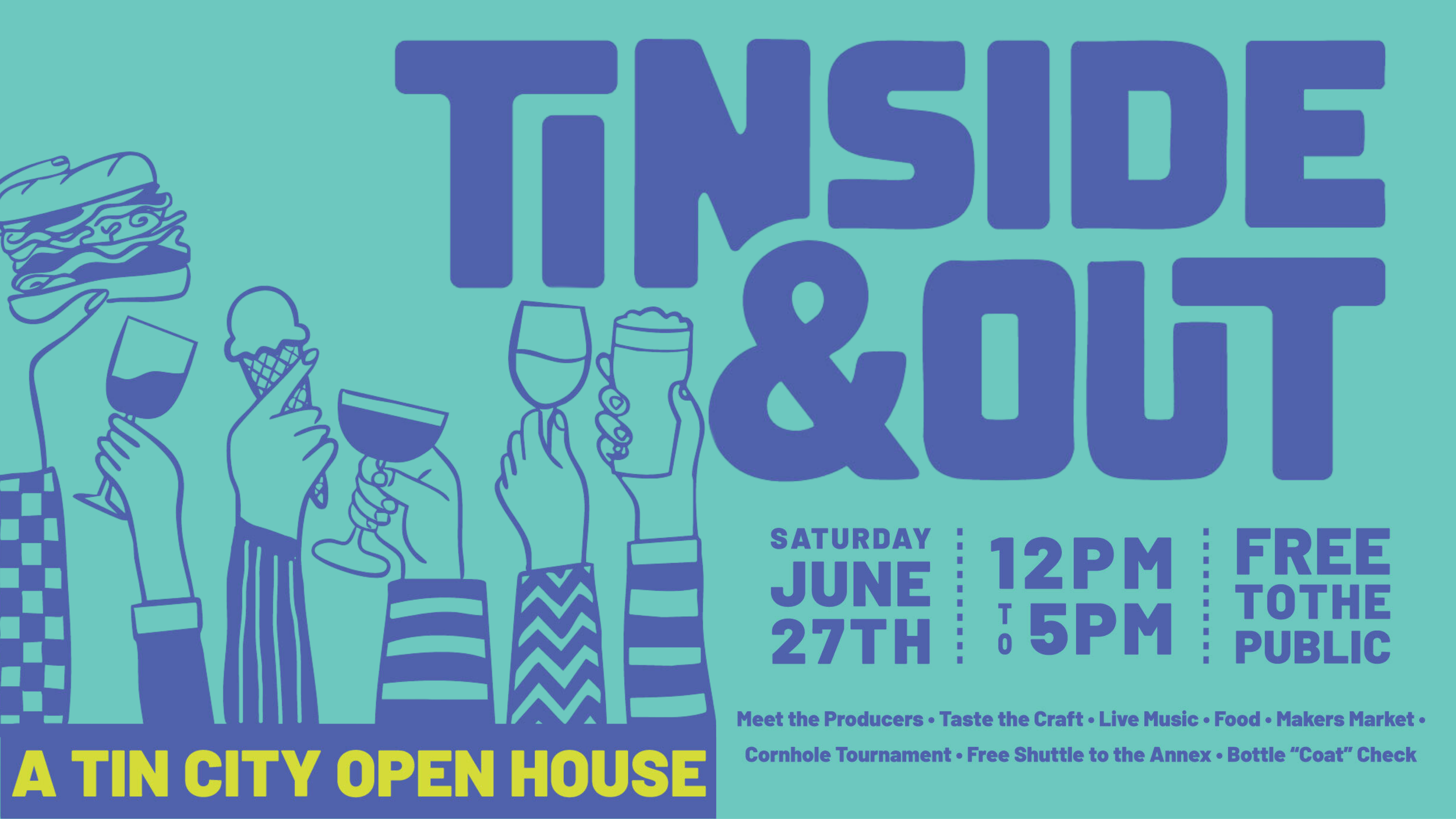 Tin City Block Party - “Tinside &amp; Out”
