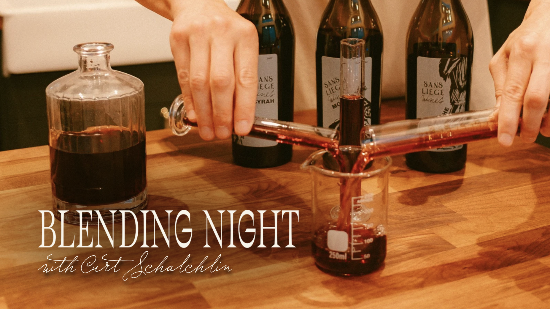 Blending Night with Curt Schalchlin