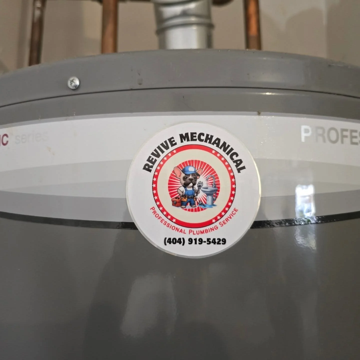 Revive Mechanical's first sticker and magnet drop!!! Thanks @millie32_1983 for the design and work you put into making these. We will be advertising on all of our customers behalf now and who doesn't love stickers and magnets! 

#reviveplumbing #revi