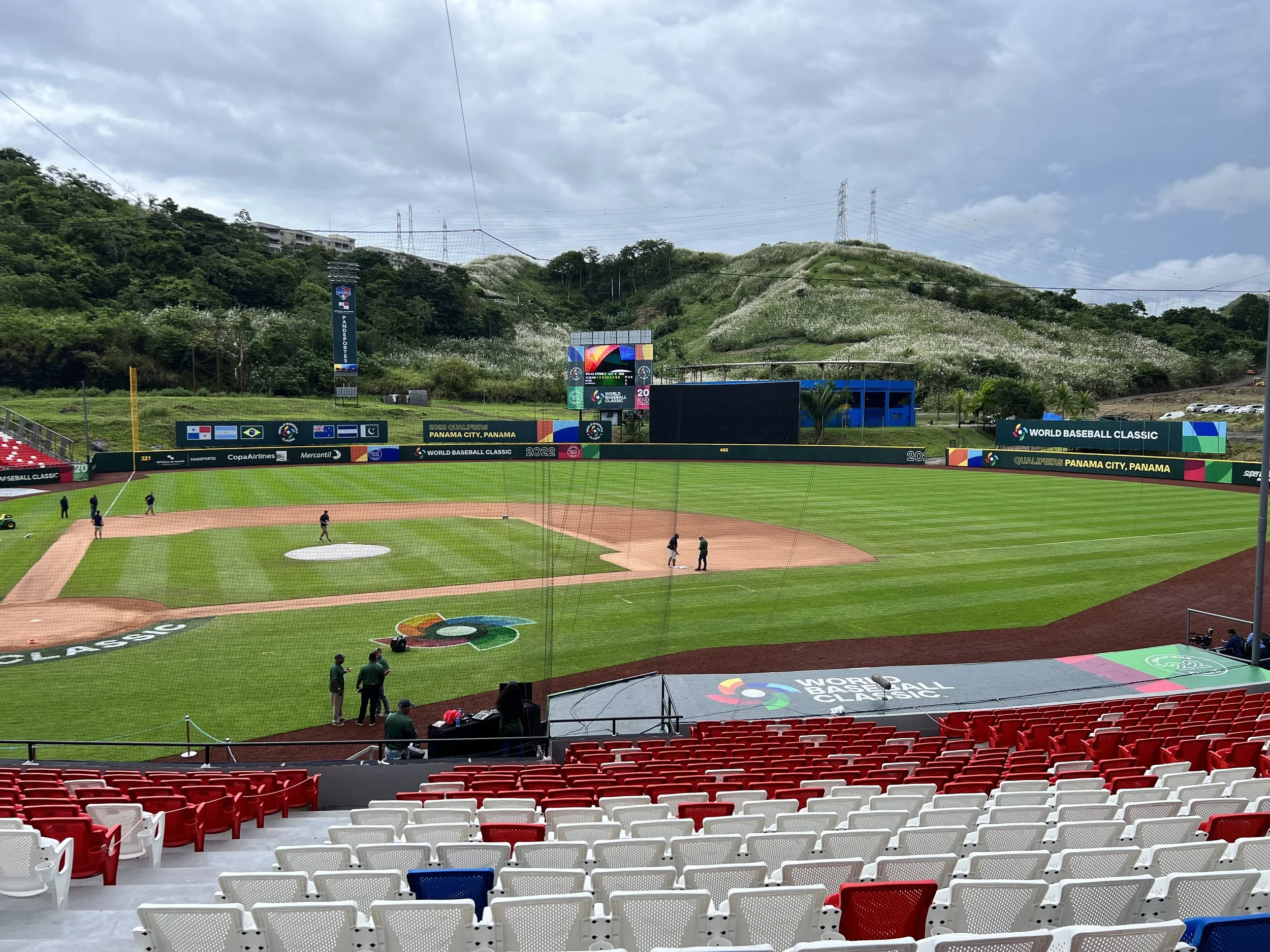 WBC QUALIFIER Playing Field Construction project in Panama 