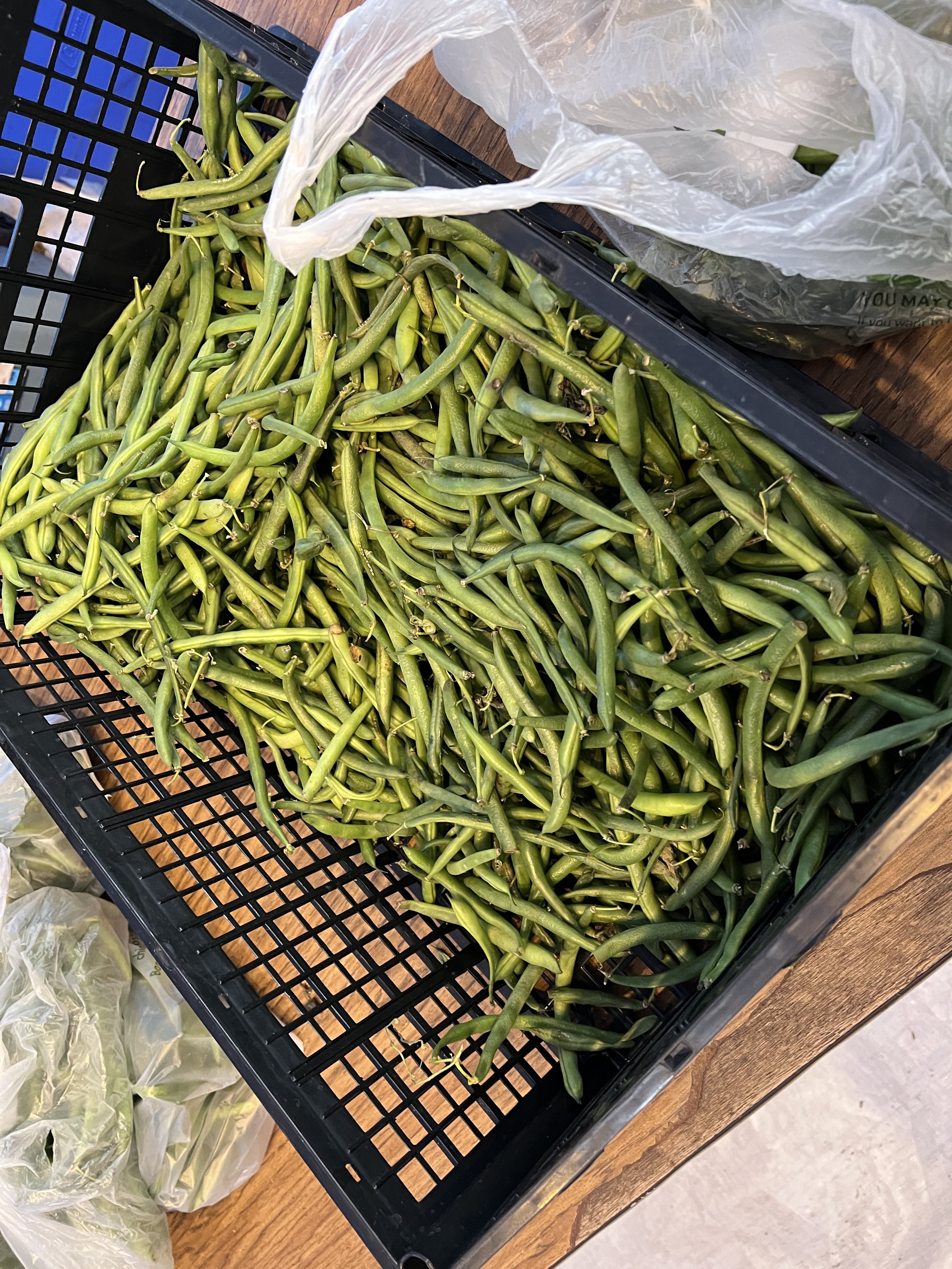 Fresh beans added in, no extra charge!
