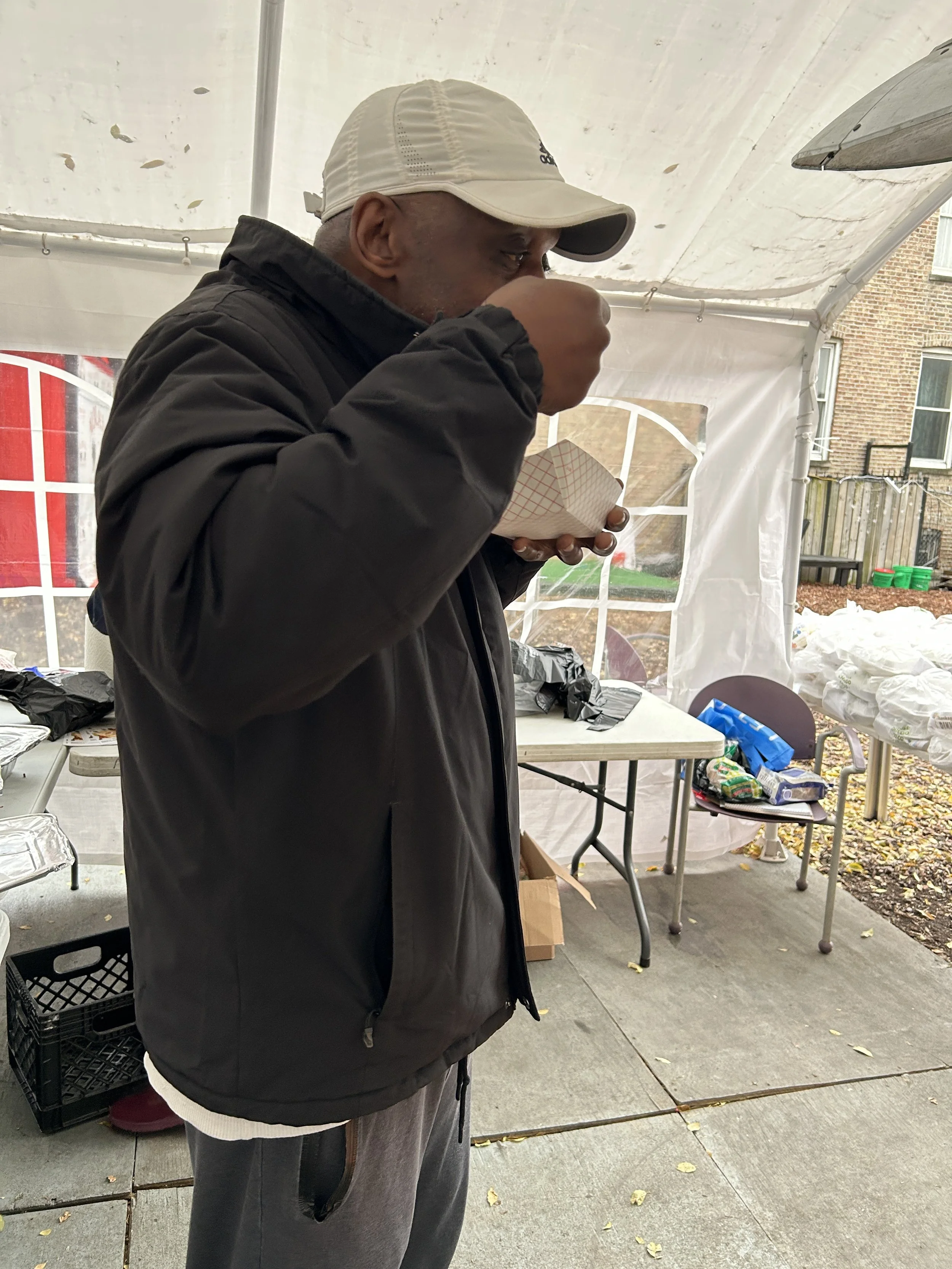 Wintertime Food Distribution