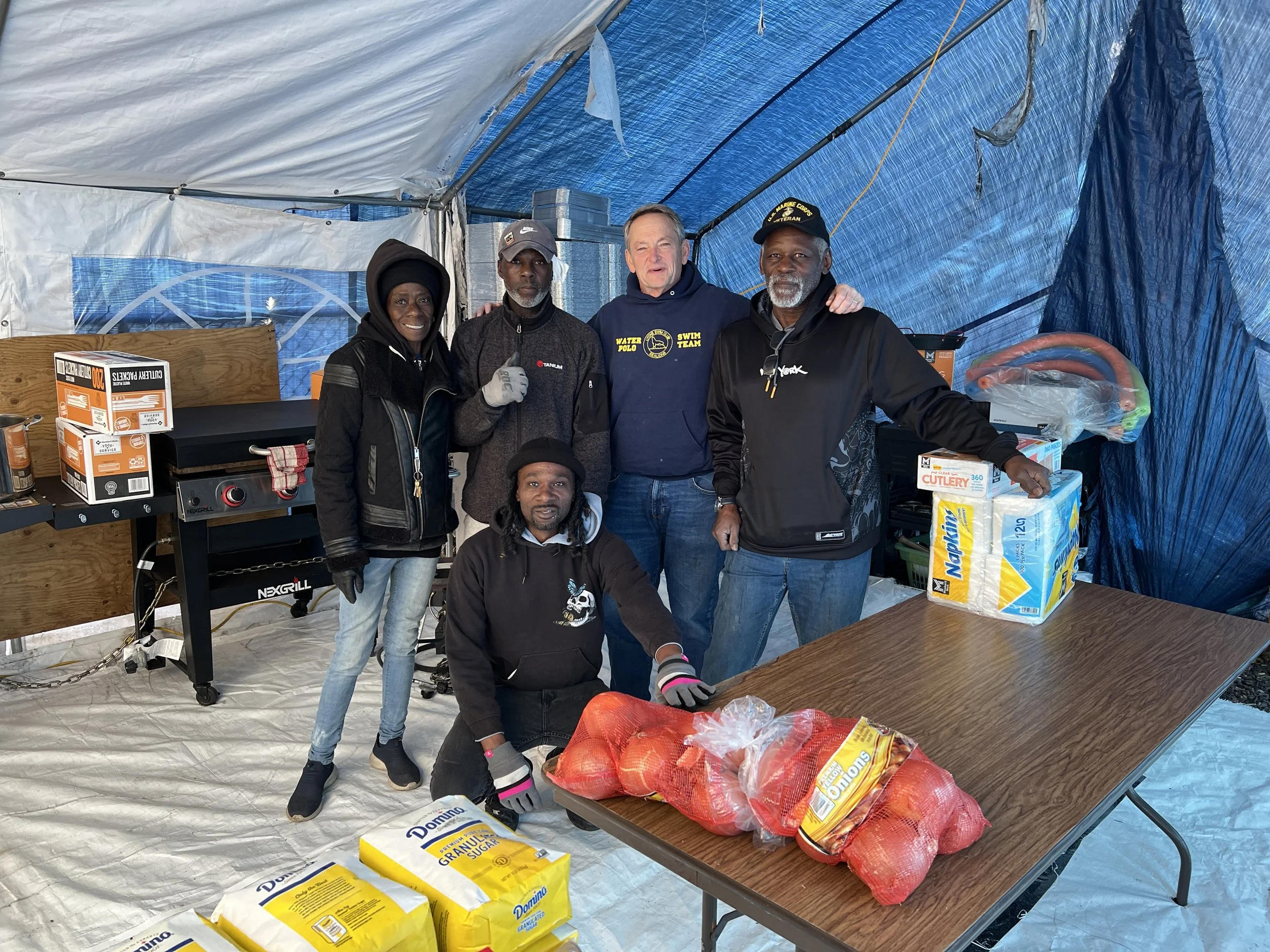 Thanks to St. John of the Cross in Western Springs for all the food and supplies!