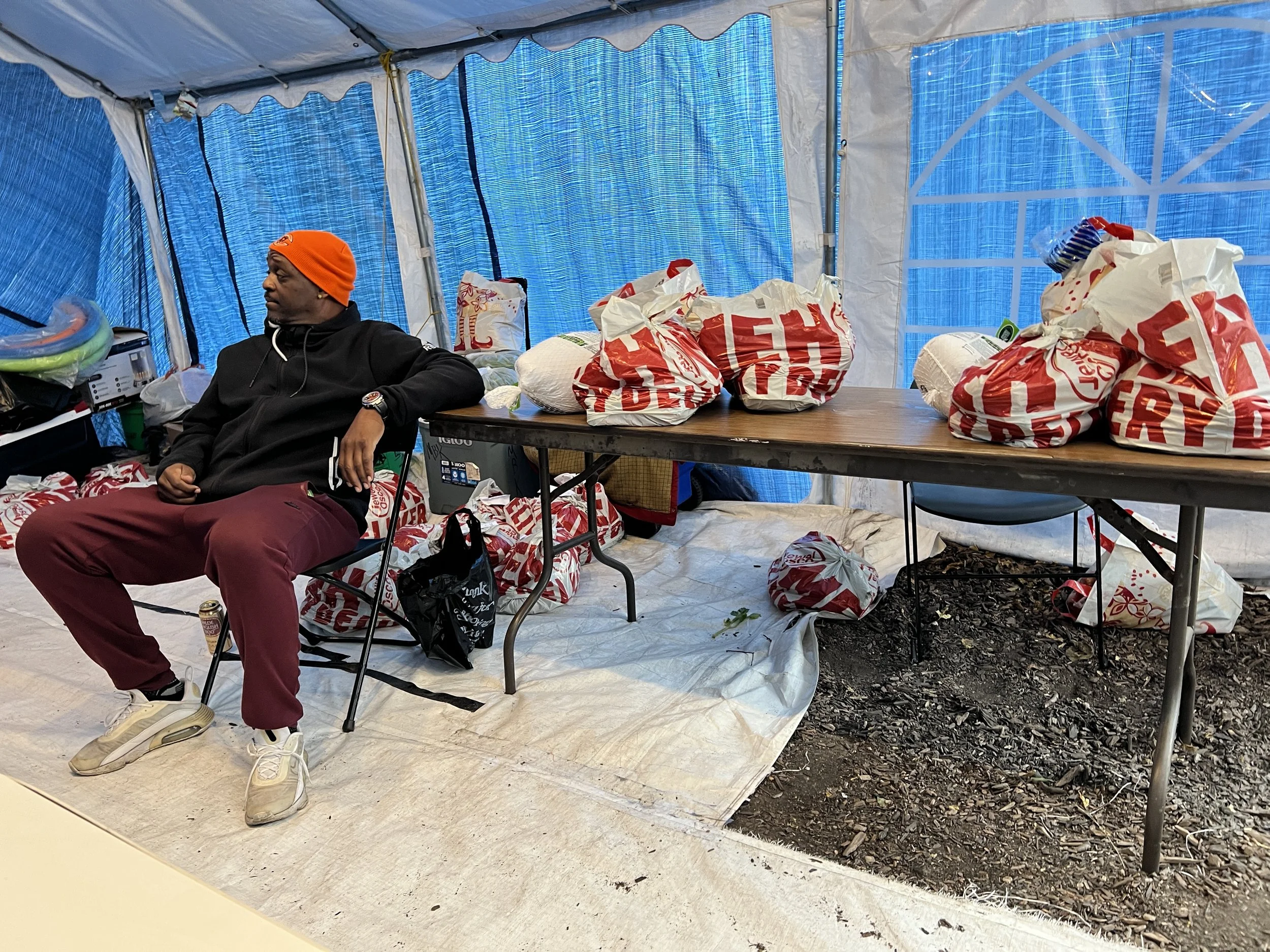 Rob, holding it down