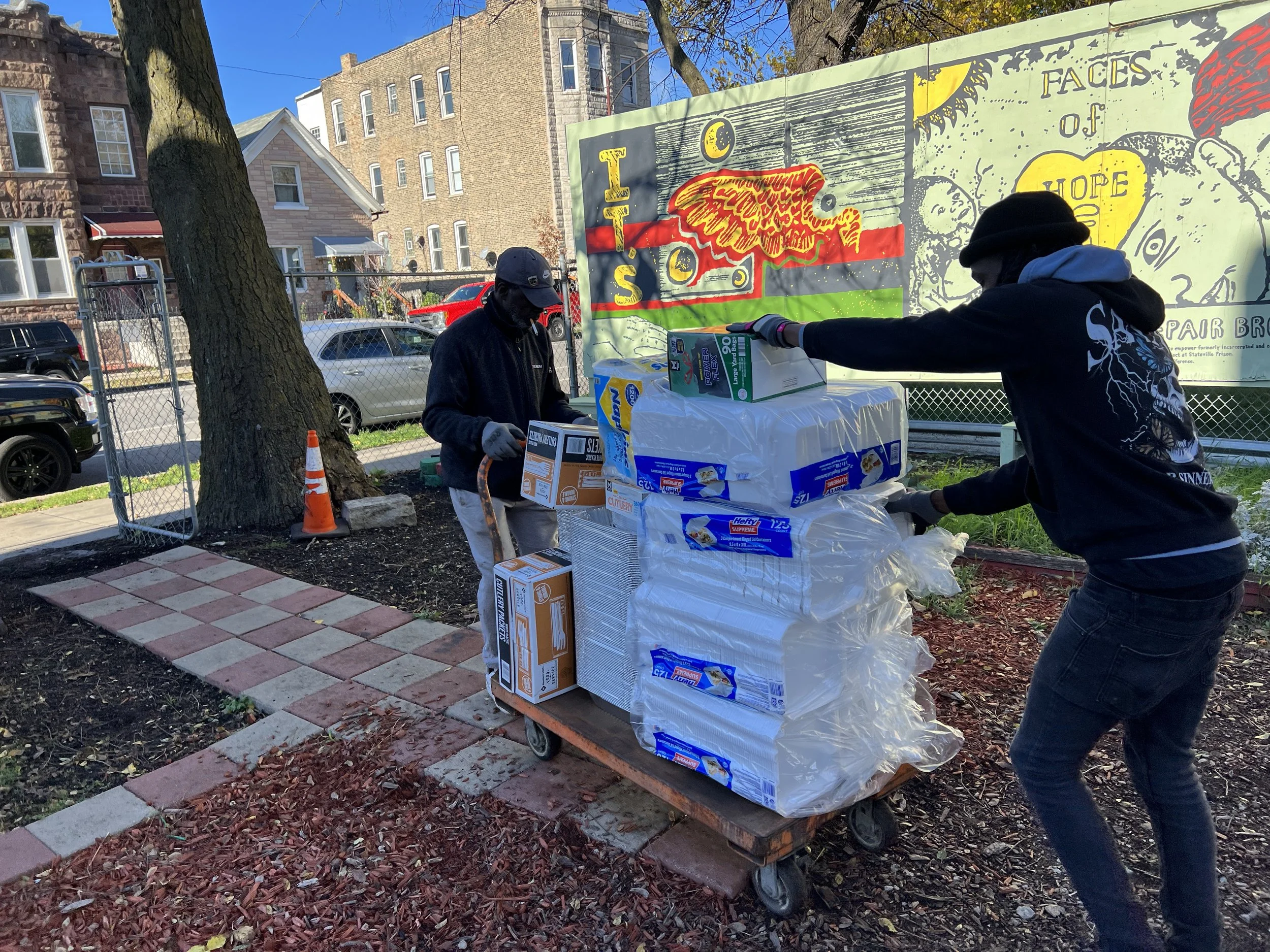 Working hard to get ready